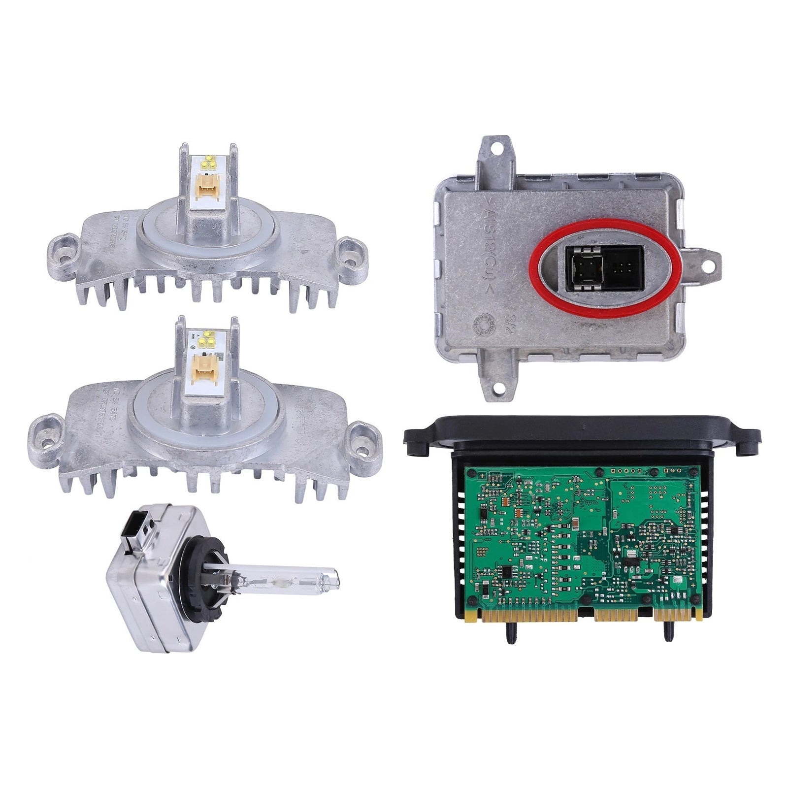 2013-2015 BMW 320i Adaptive Xenon Ballast Control Module Kit 63117398766 63117311243
