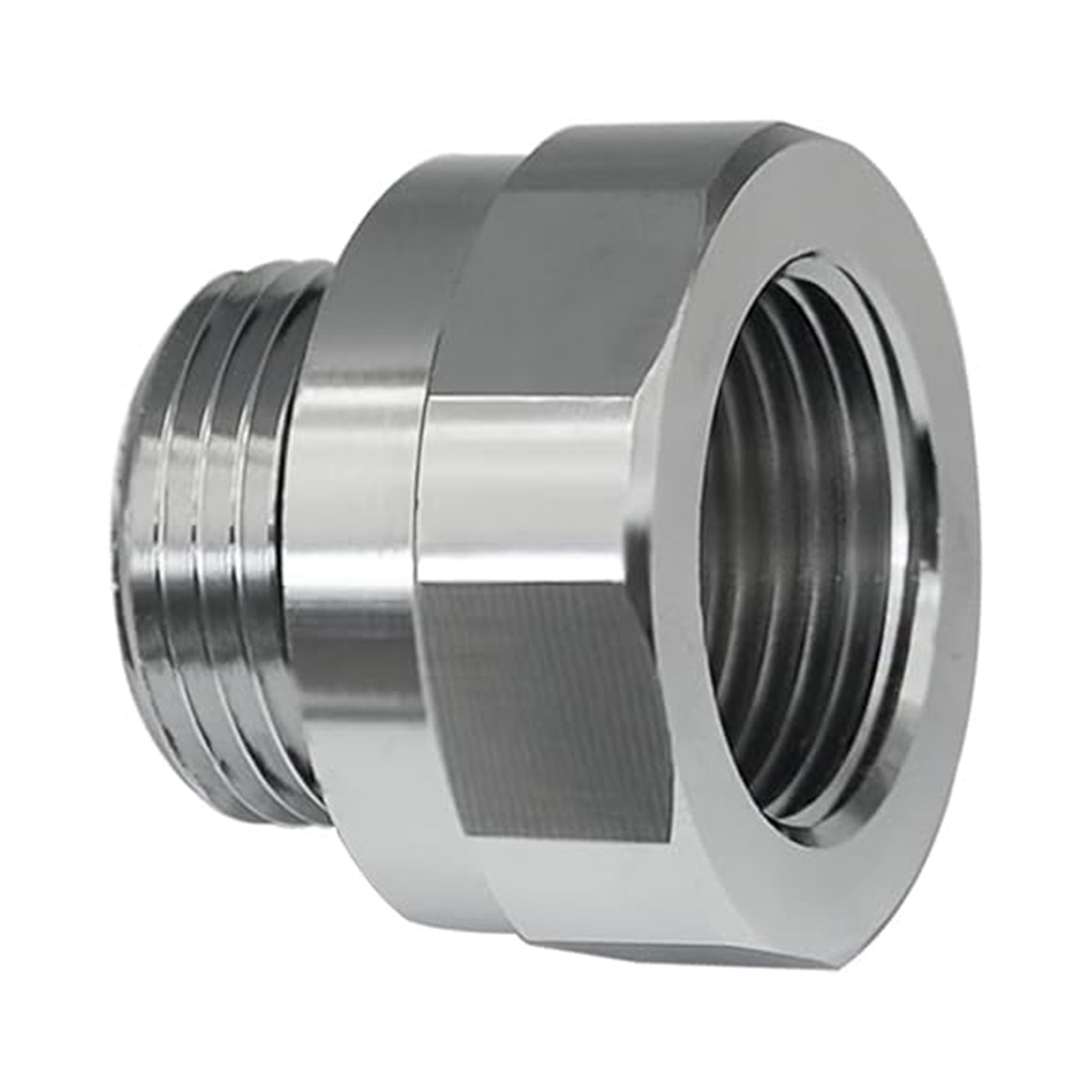 Thread Size Oil Drain Valve Adapter Silver A-211 27mm-2.0