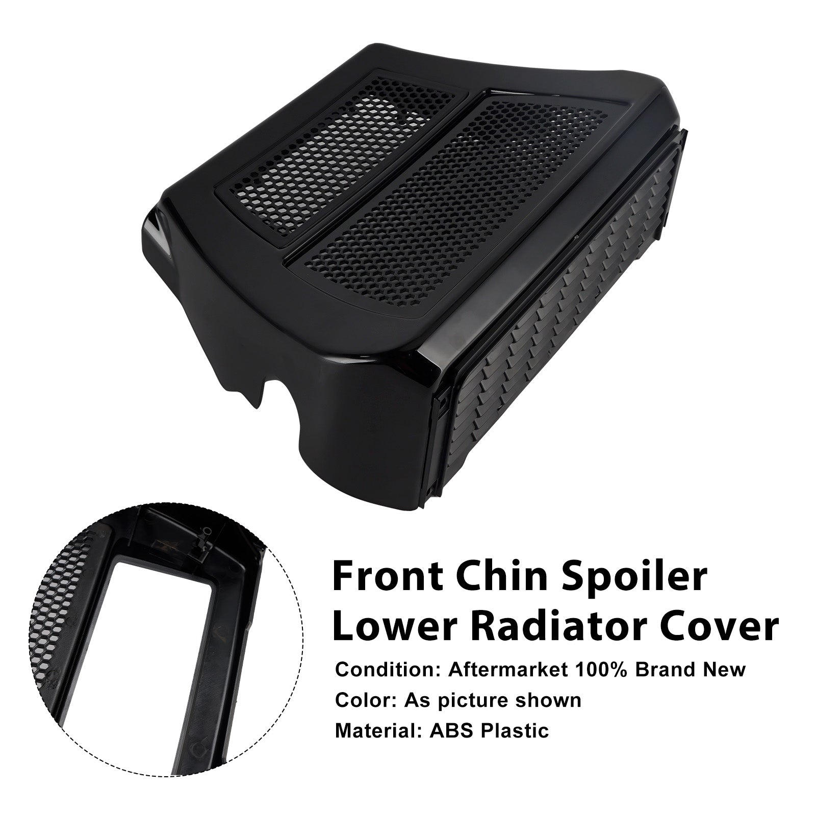 2024-2025 Harley Street Glide FLHX Lower Chin Spoilers Radiator Guard Cover
