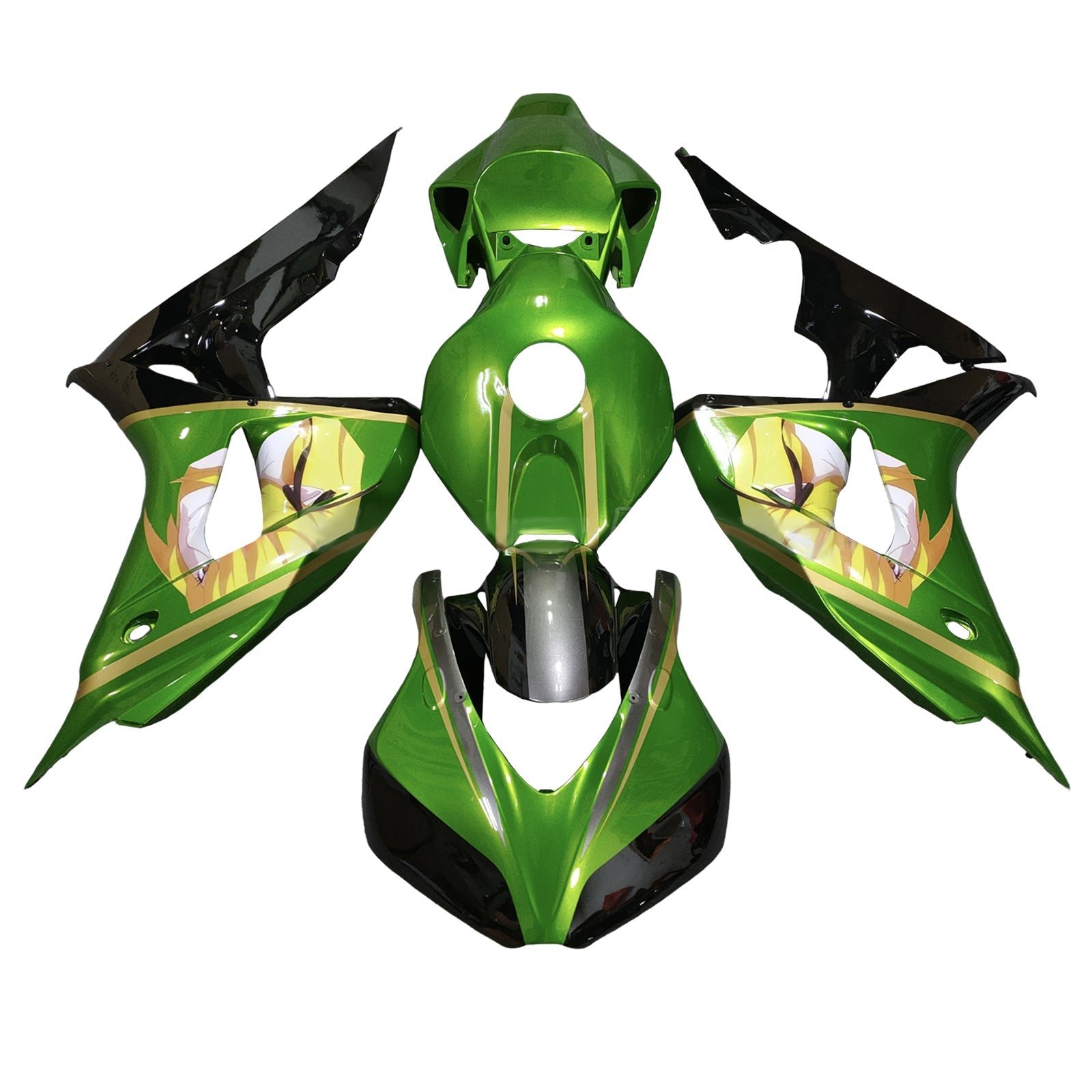 Injection Fairing Kit Bodywork Plastic ABS For Honda CBR1000RR 2006-2007