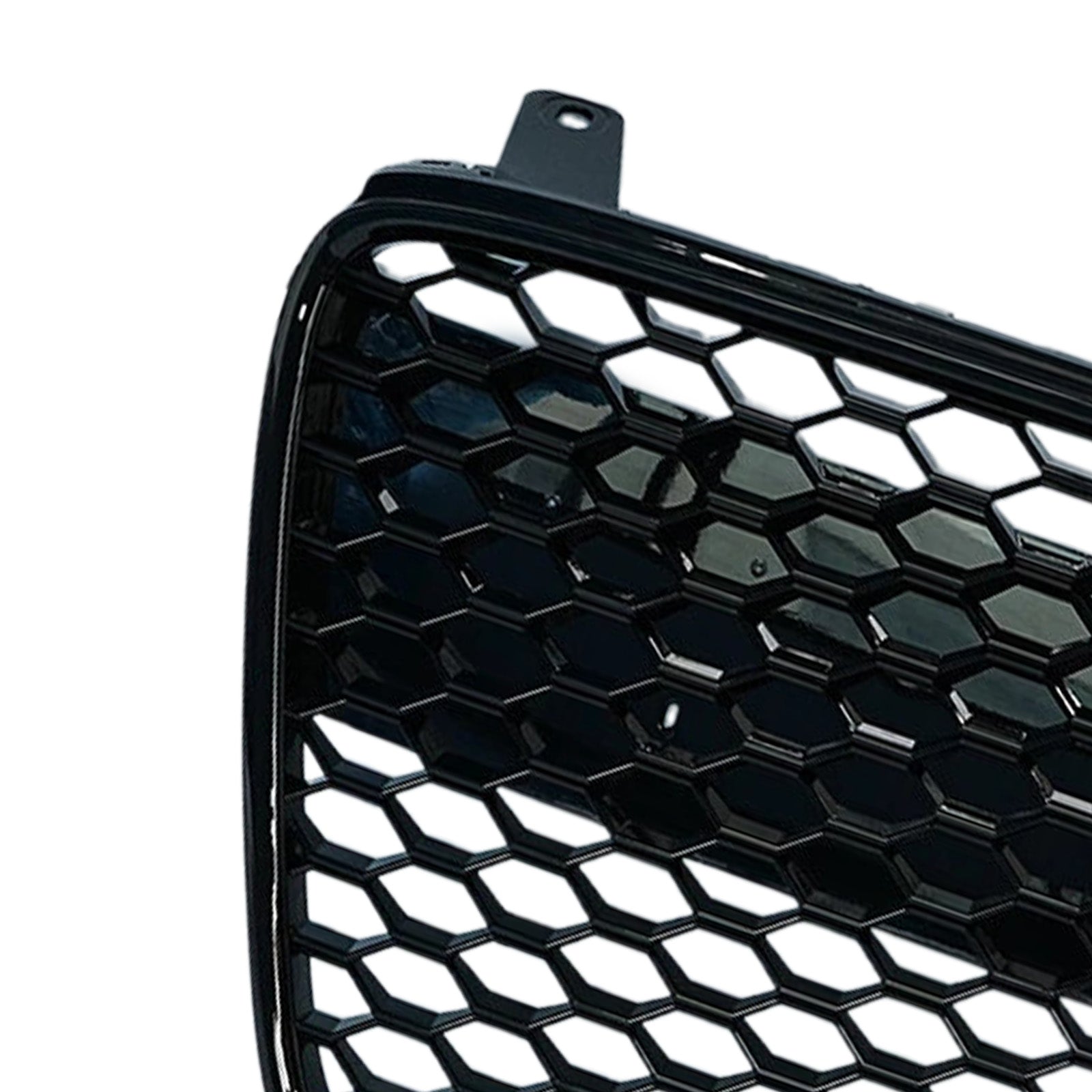 2007 For Audi R8 Front Henycomb Bumper Grille Grill Gloss Black