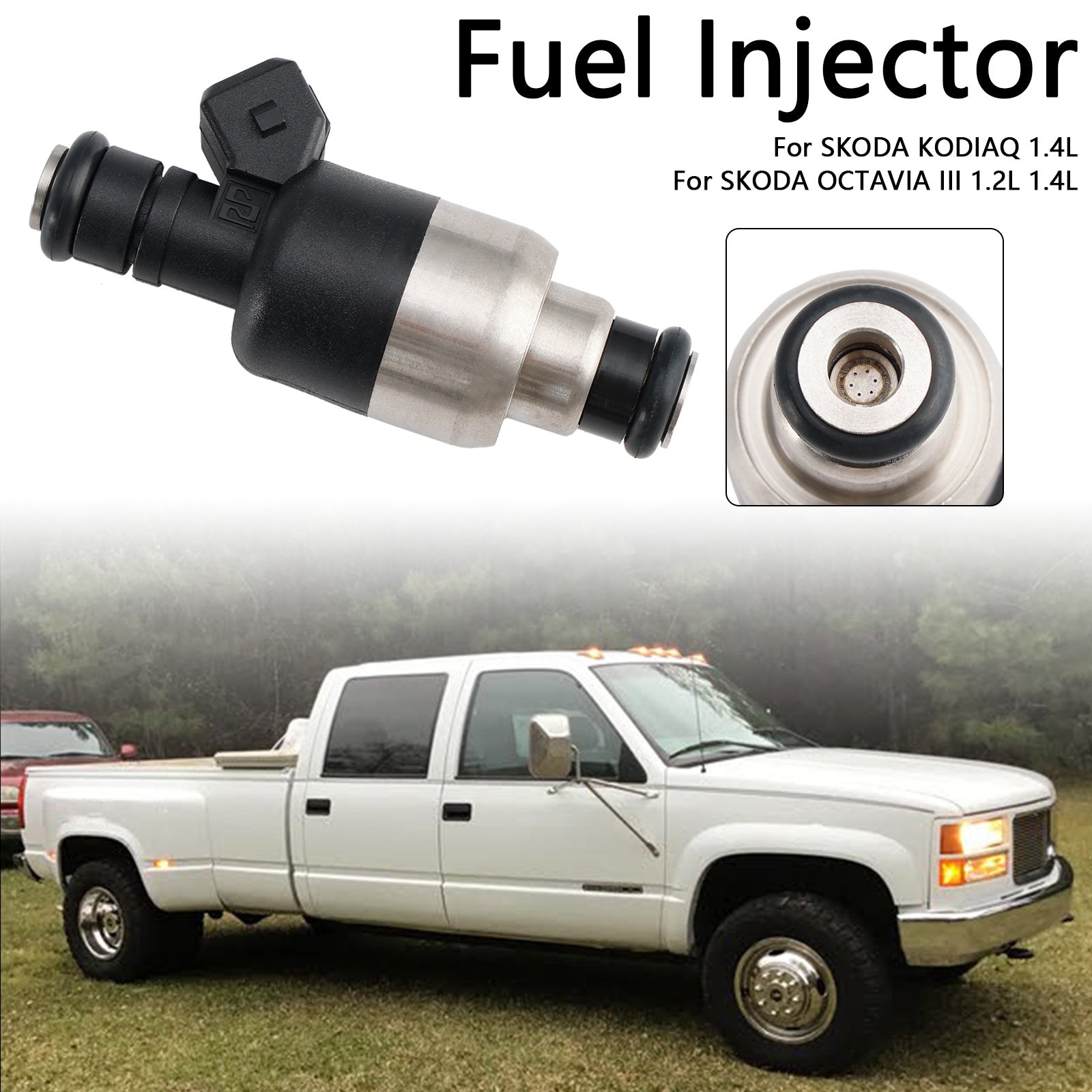 1PCS Fuel Injector 17109596 Fit Chevrolet Fit GMC 7.4L V8 1996-2000 83211150