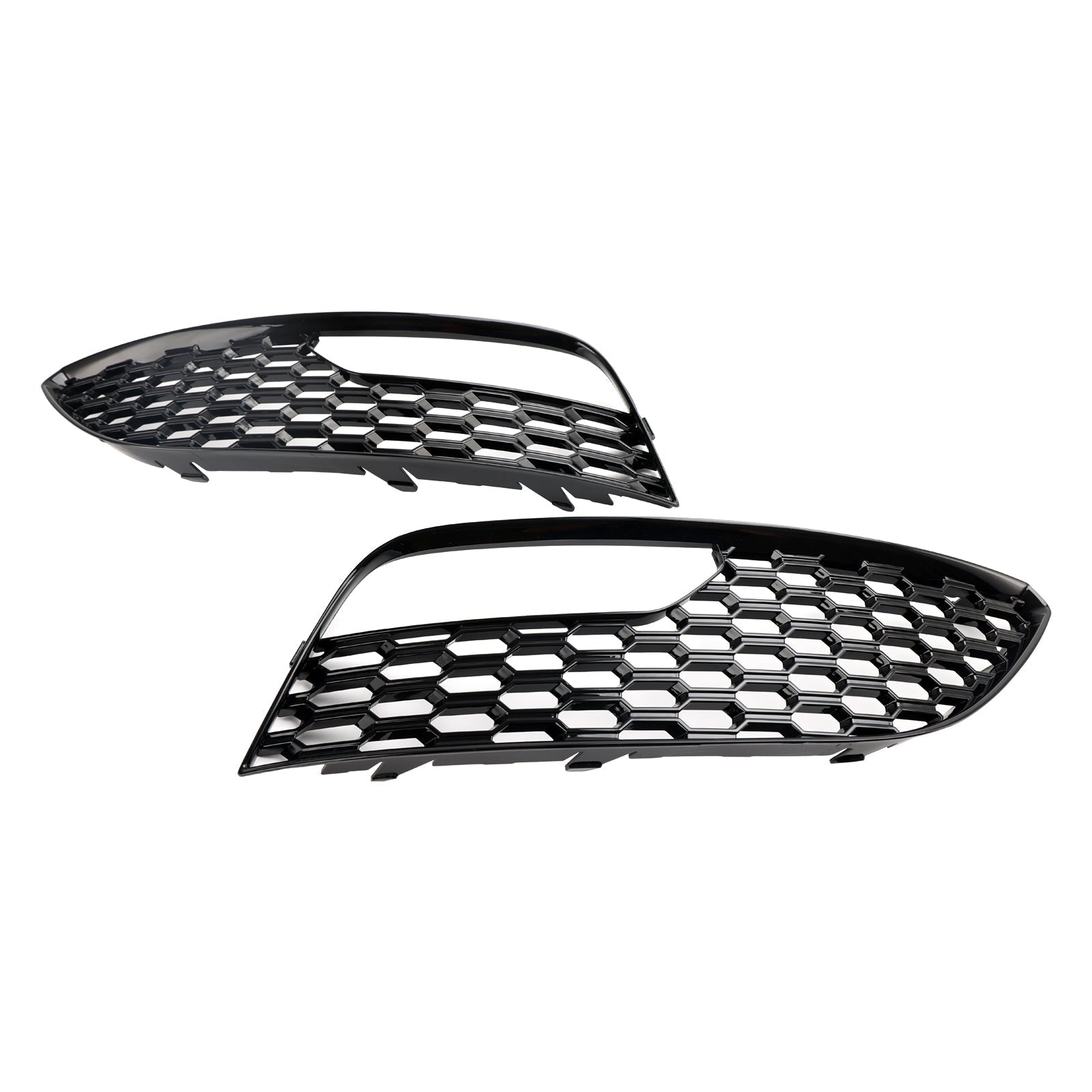 2012 2013 2014 2015 2016 Audi A3 S3 Mesh Front Bumper Fog Light Surround Cover Grille 2PCS