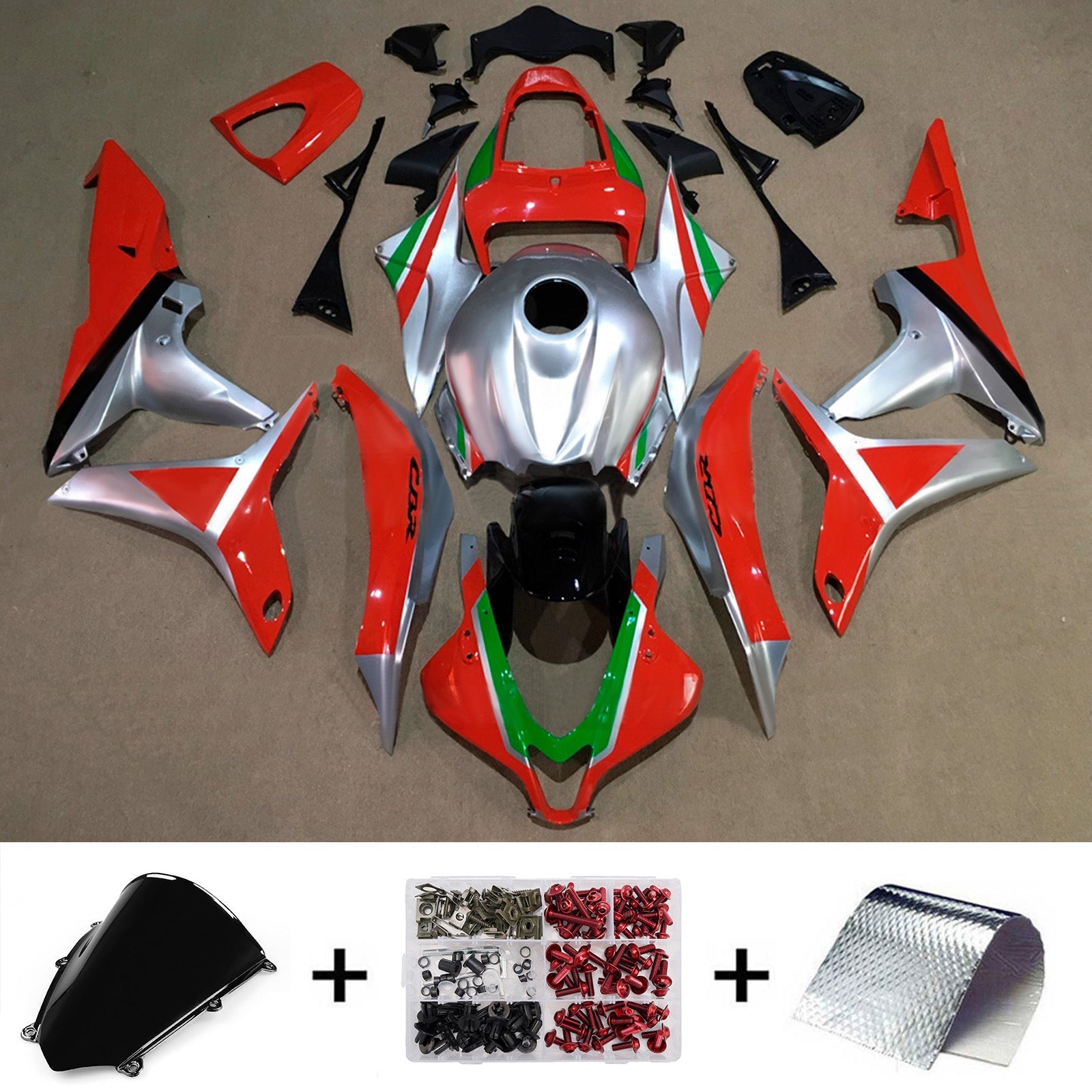 Injection Fairing Kit Bodywork Plastic ABS For Honda CBR600RR 2007-2008 F5