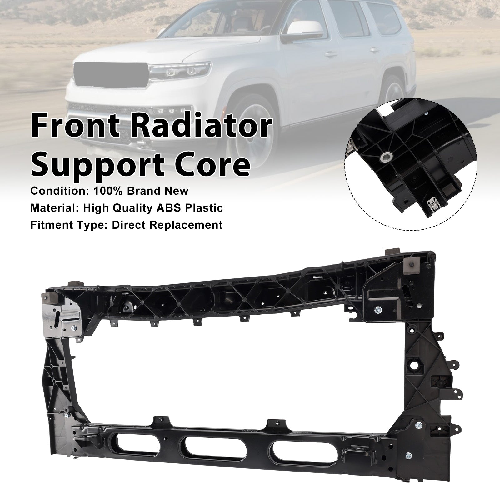 2023 For Jeep Grand Wagoneer L (submodel: Series I, Series II) Front Radiator Support Core CH1225338