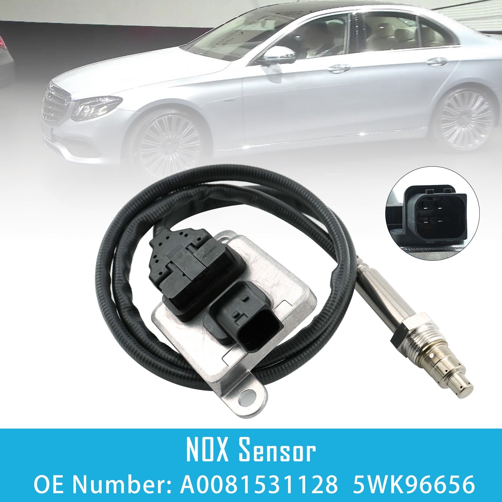 Upstream Diesel Nitrogen Oxide Sensor A0081531128 For Mercedes-Benz Detroit