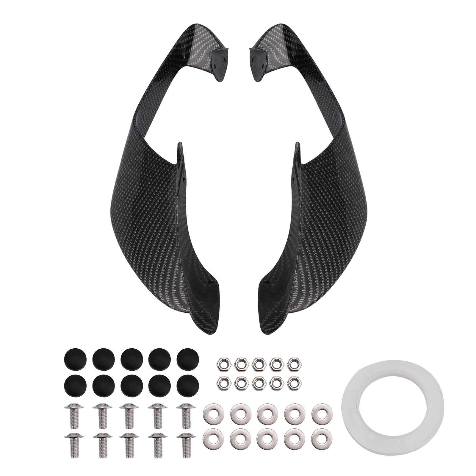 2021-2024 Yamaha YZF R1 R1M Front Side Winglets Wings Spoiler Fairing