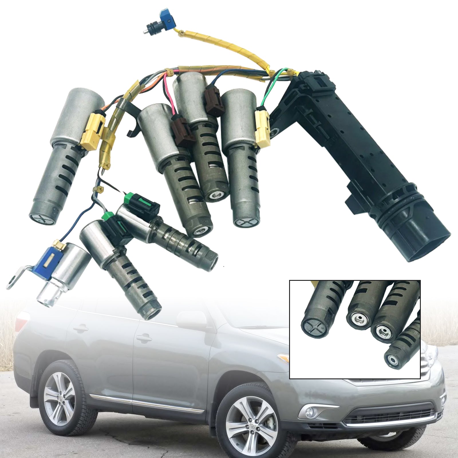 2011-on TOYOTA RAV4 2.5L U760E Trans Solenoid w/ Harness 6-Speed