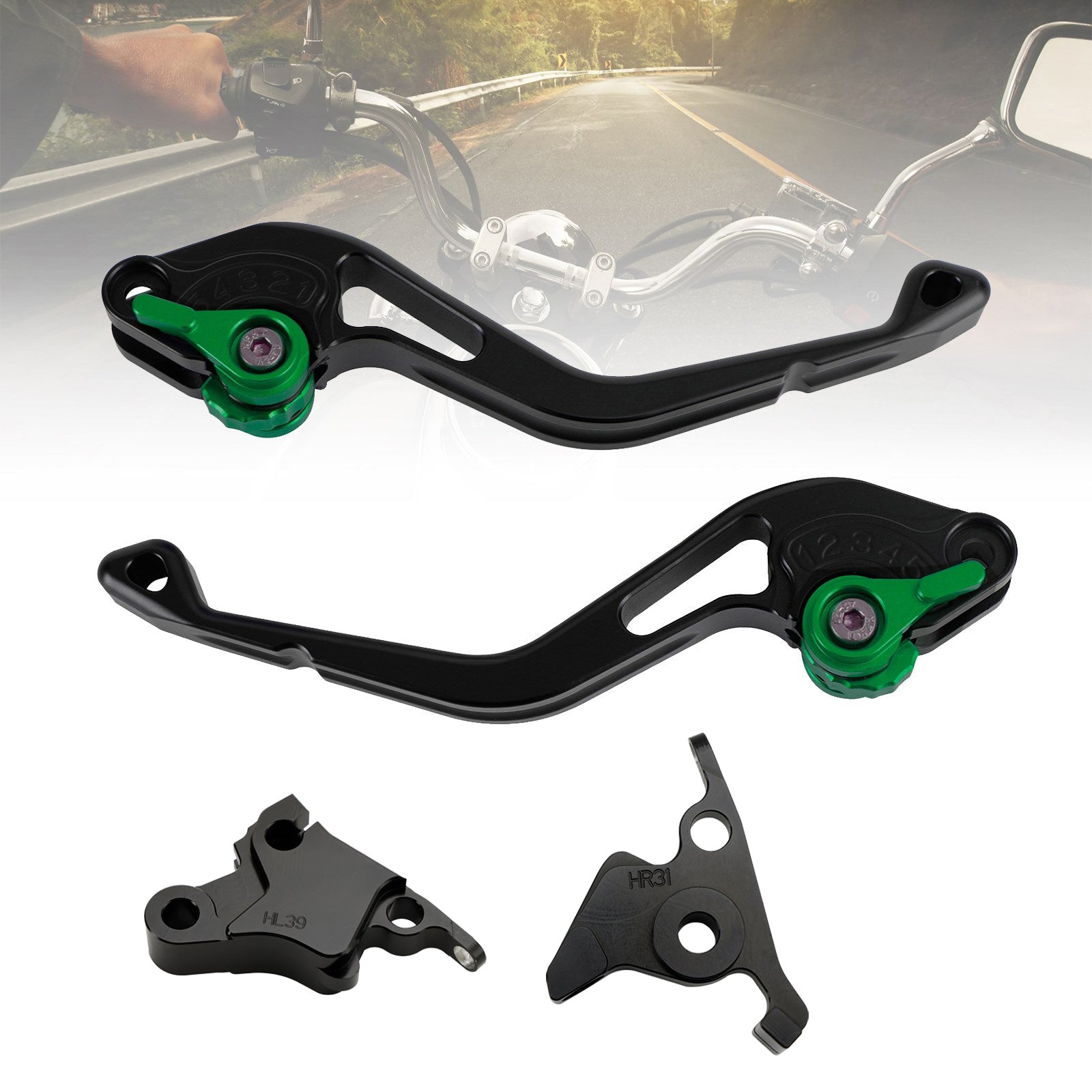 NEW Short Clutch Brake Lever fit for CFMOTO 450SS 450SR 21-23 450NK 23-24