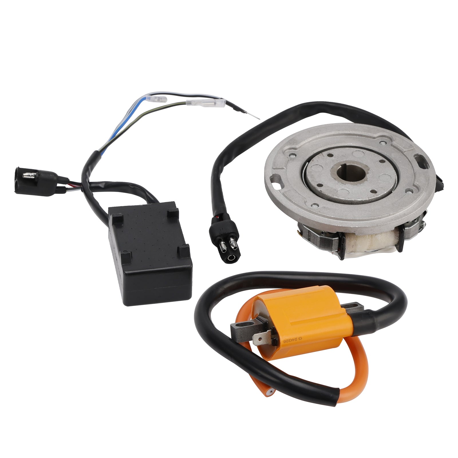 1979-1986 honda cr125 ignition coil flywheel rotor stator cdi kit 32900 20420