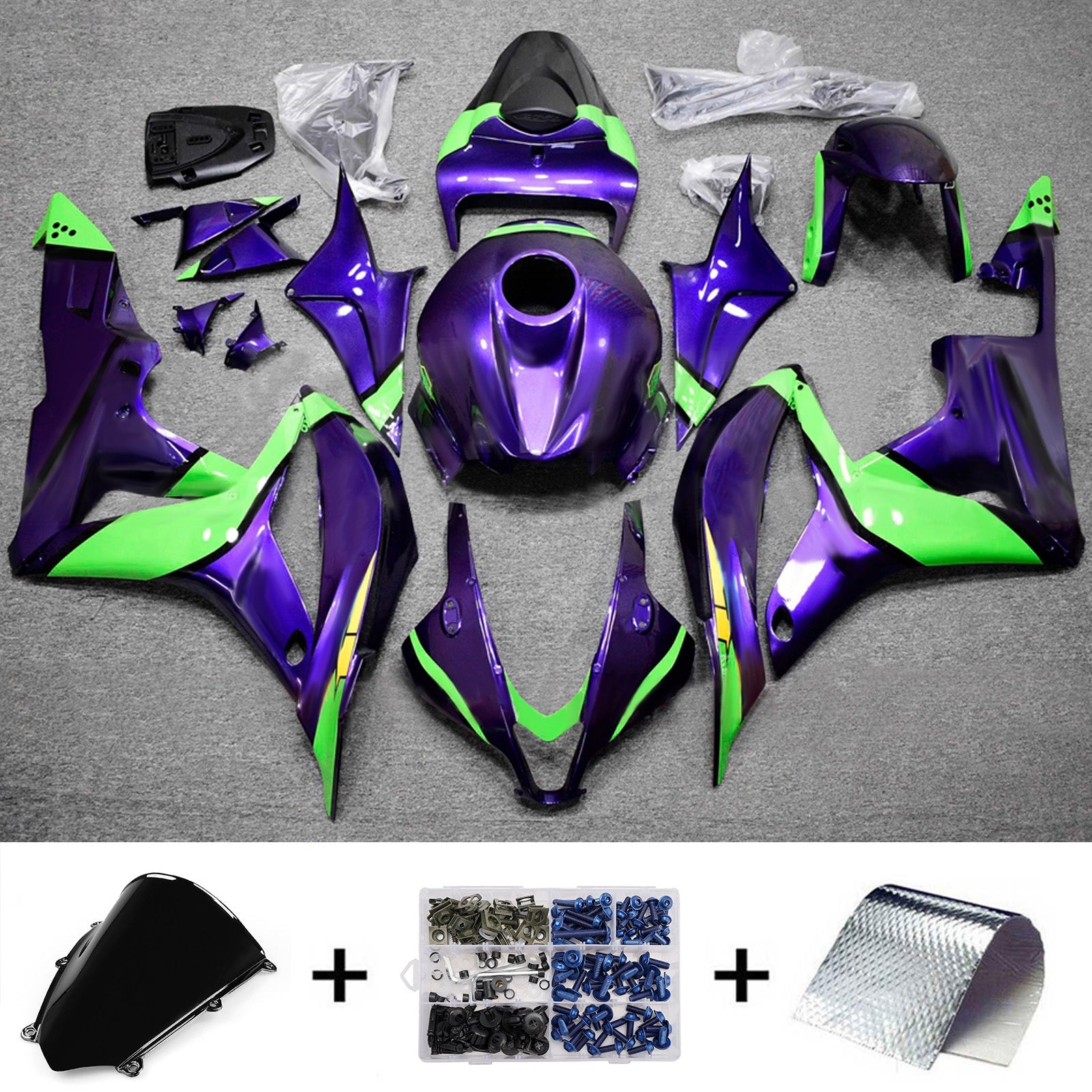 Injection Fairing Kit Bodywork Plastic ABS For Honda CBR600RR 2007-2008 F5