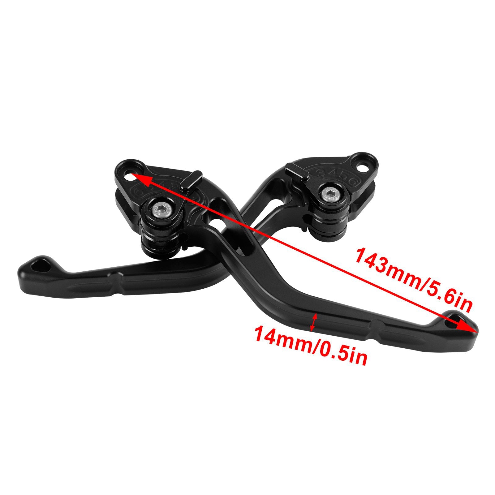 NEW Short Clutch Brake Lever fit for Suzuki GSXR60006-10 GSX-S1000/F 2015 Black