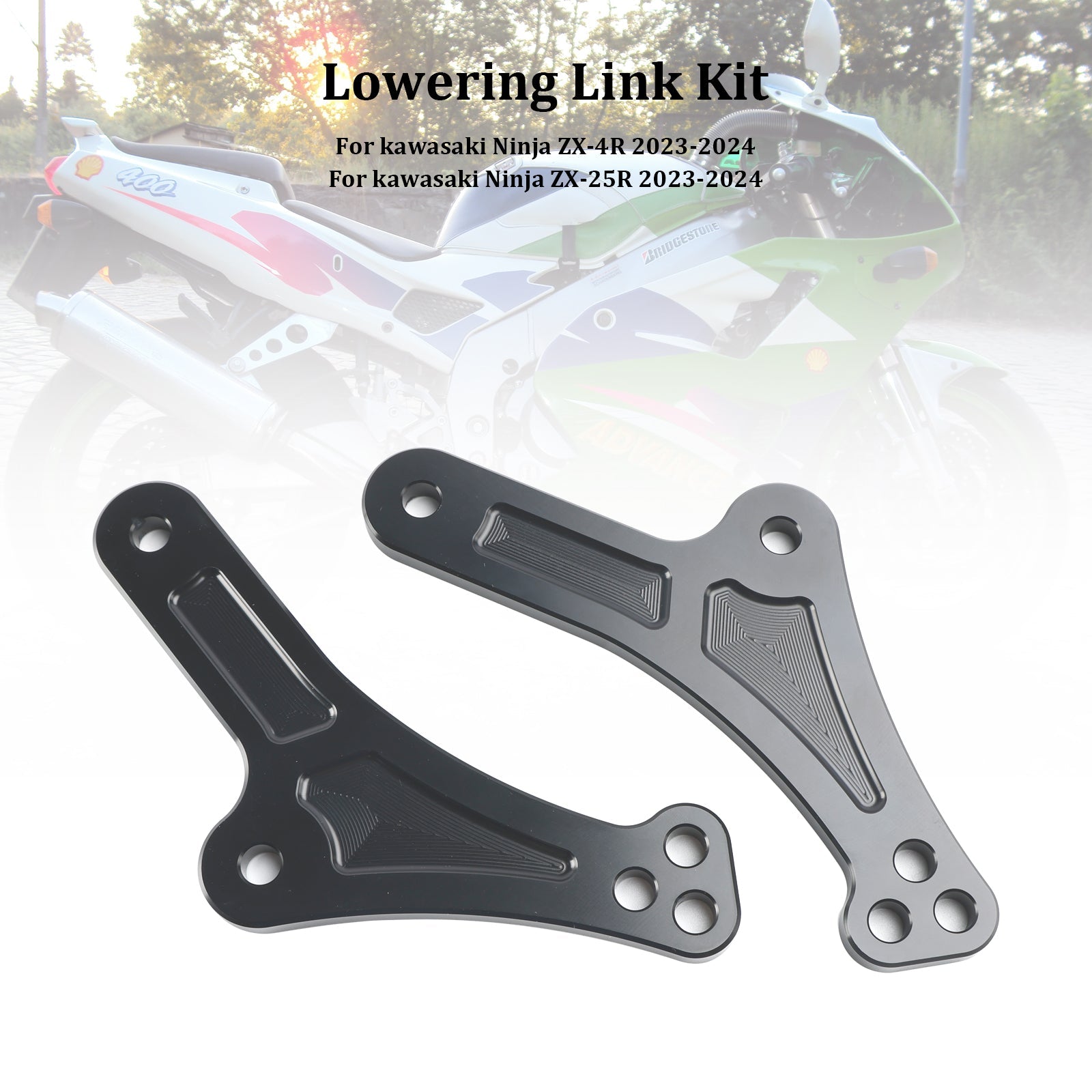 2023-2024 kawasaki ZX-25R ZX-4R Adjustable Lower Suspension Links