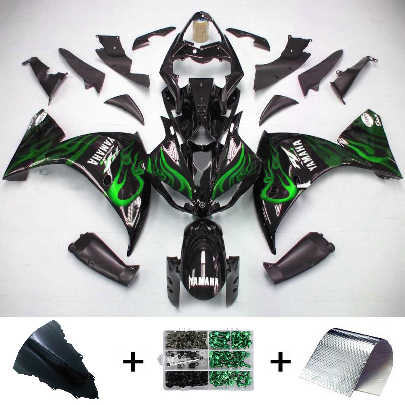 2009-2011 Yamaha YZF 1000 R1 Fairing Kit Generic