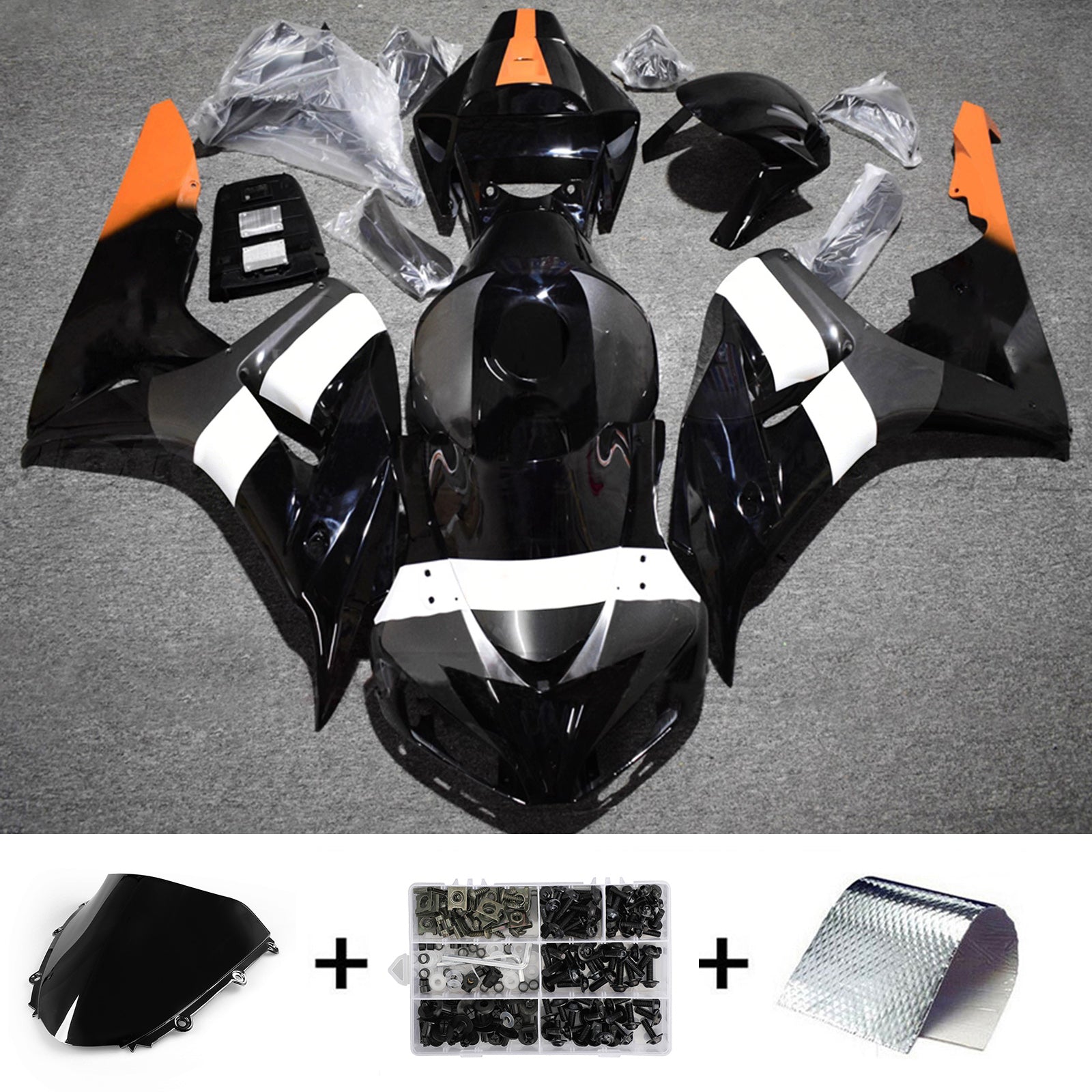 Injection Fairing Kit Bodywork Plastic ABS For Honda CBR1000RR 2006-2007