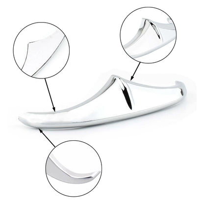 Touring FLHX FLTR Generic Rear Front Fender Leading Edge Tip Trim Accent Chrome For