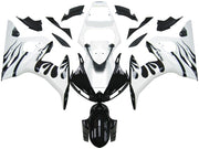 2005 Yamaha YZF 600 R6 Amotopart Injection Fairing Kit Bodywork Plastic ABS #6