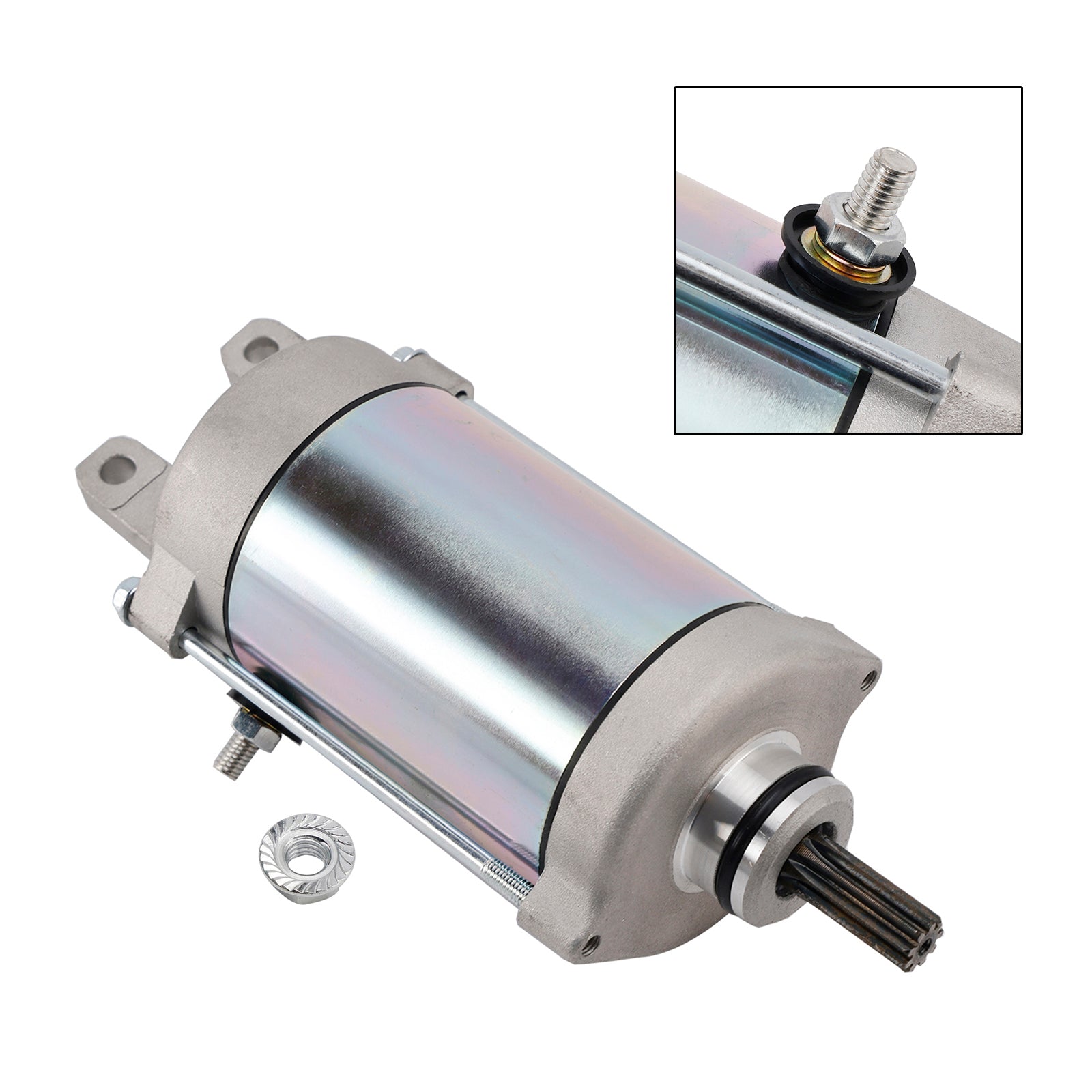Kymco MXU 550i IRS T3B Replace Starter Motor 31210-LBA2-E00