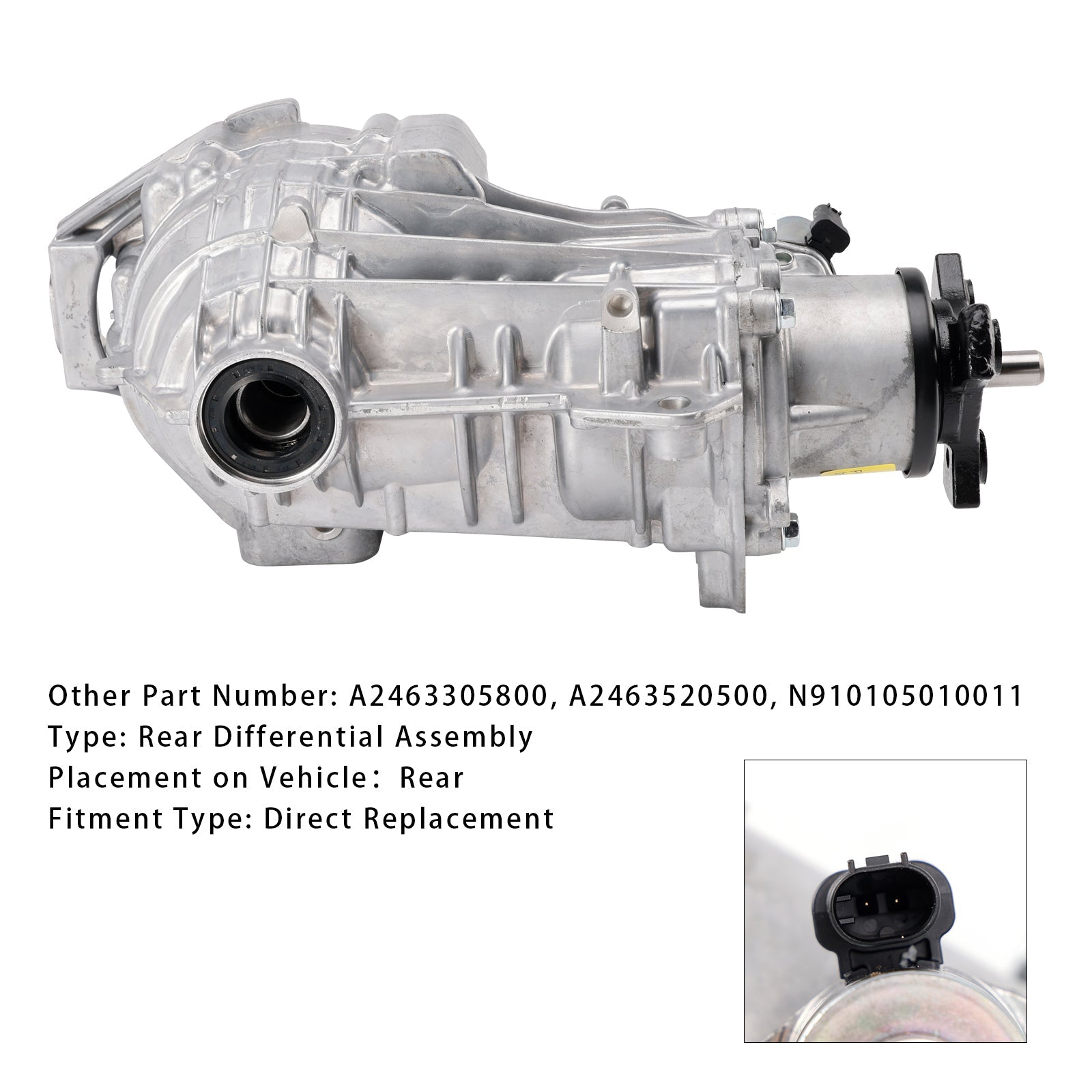 Mercedes Benz W117 CLA 250 4-MATIC New Rear Differential Assembly A2463500802 A1763502900
