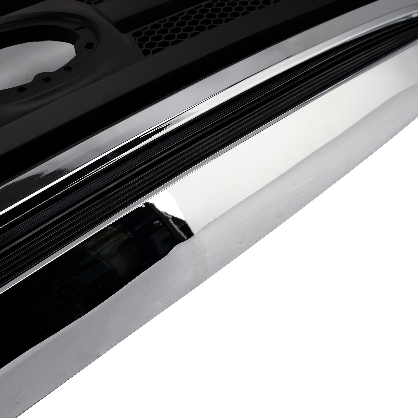 2010-2013 Fit Toyota Tundra Matte Black Chrome Front Bumper Grill Grille