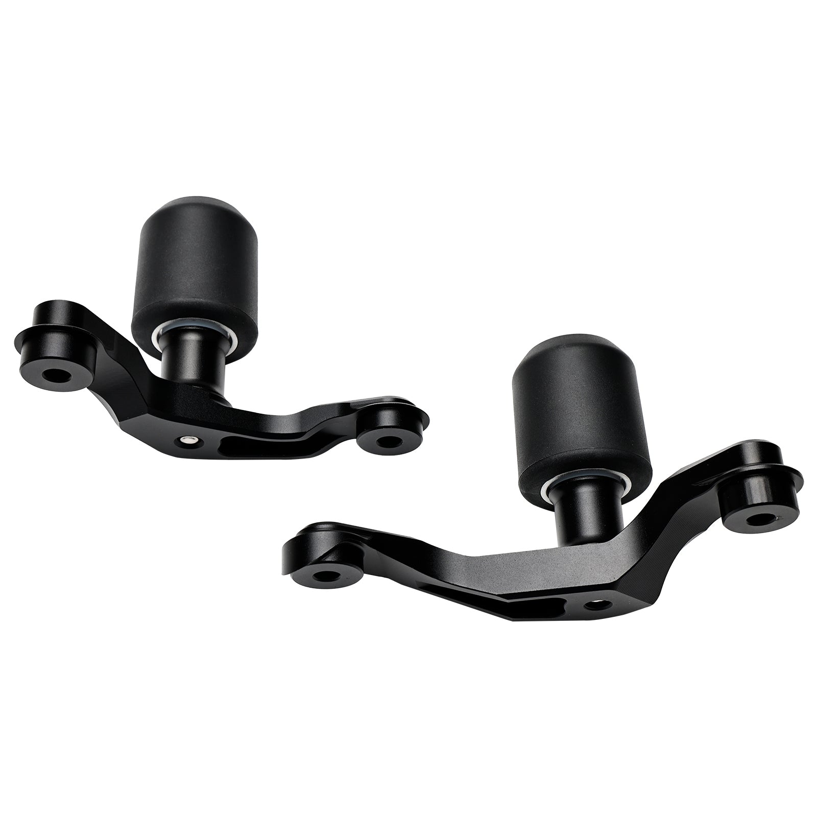 2020-2023 Kawasaki Zh2 Cnc Anti-Crash Frame Sliders Protector Black