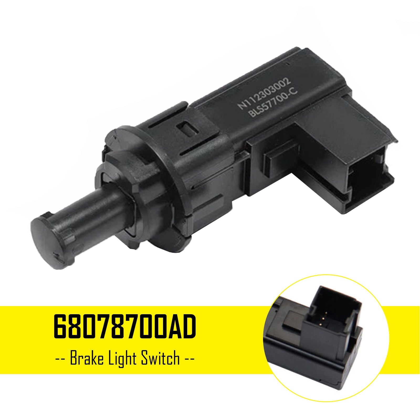 Brake Light Switch 68078700AD for Jeep Grand Cherokee for Dodge Durango