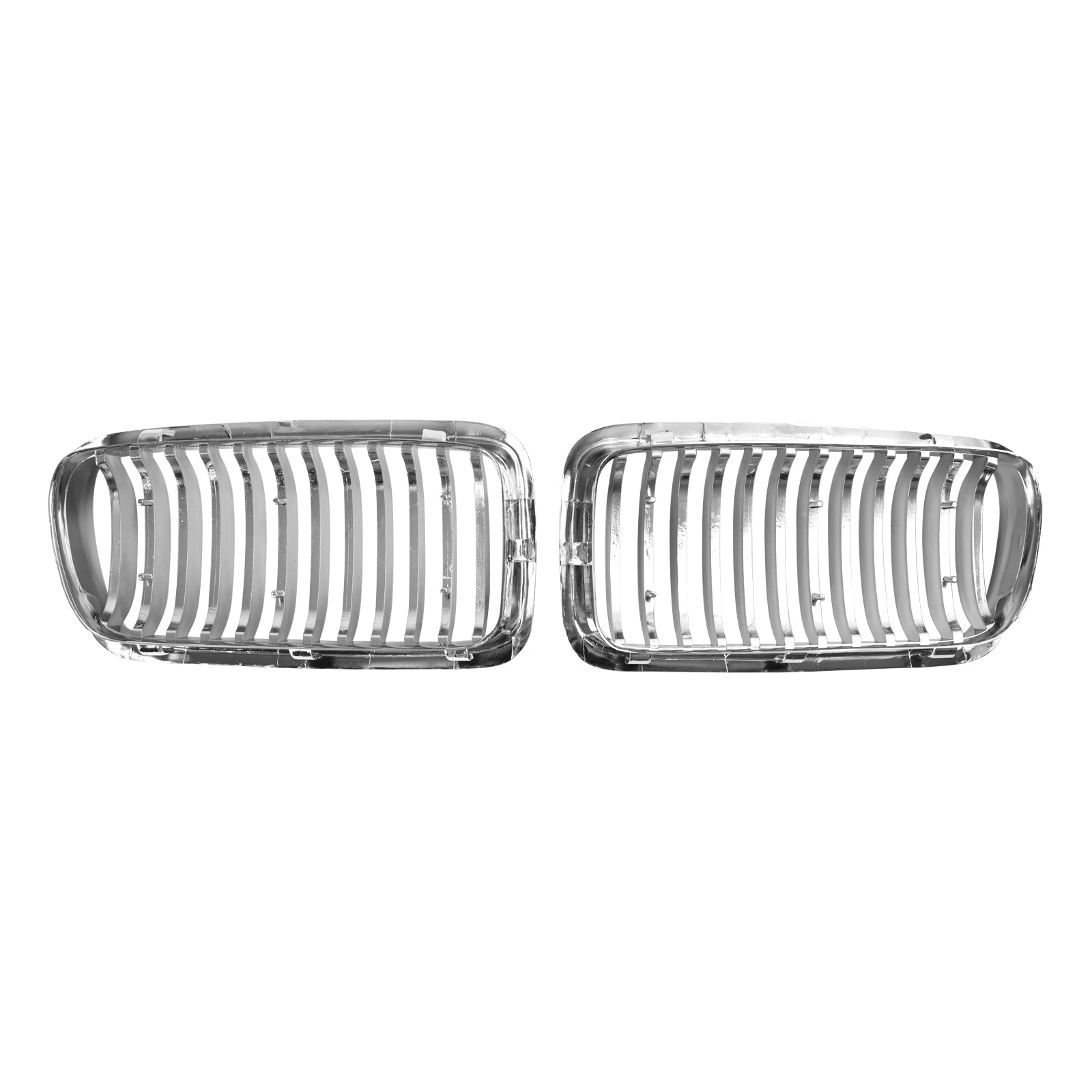 BMW 7 Series E38 1994-2001 Chrome Front Kidney Grill Grille 2PCS