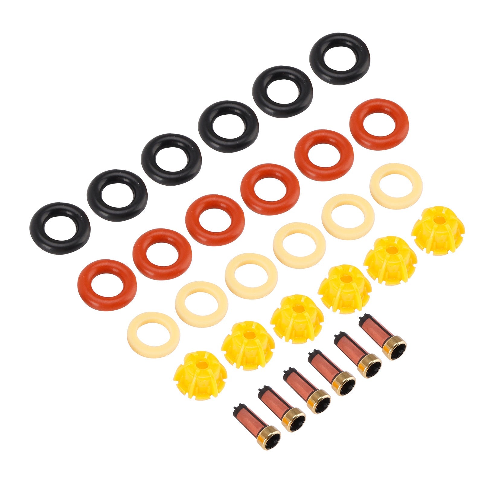 Fuel Injector Seal O-Ring 0280150414 Fit BMW 5 Series E34 87-93 E39 1995-2003