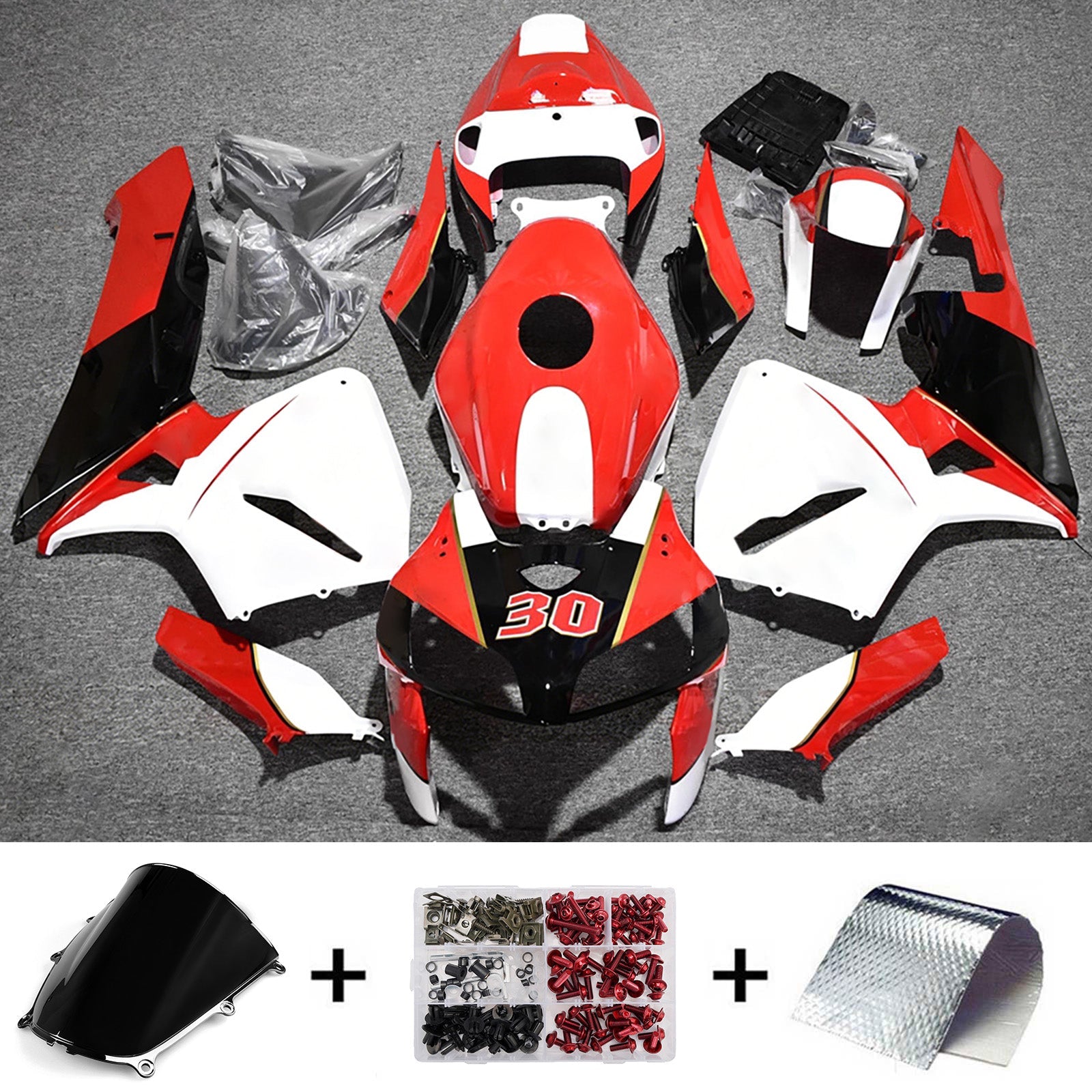 Injection Fairing Kit Bodywork Plastic ABS For Honda CBR600RR 2005-2006 F5