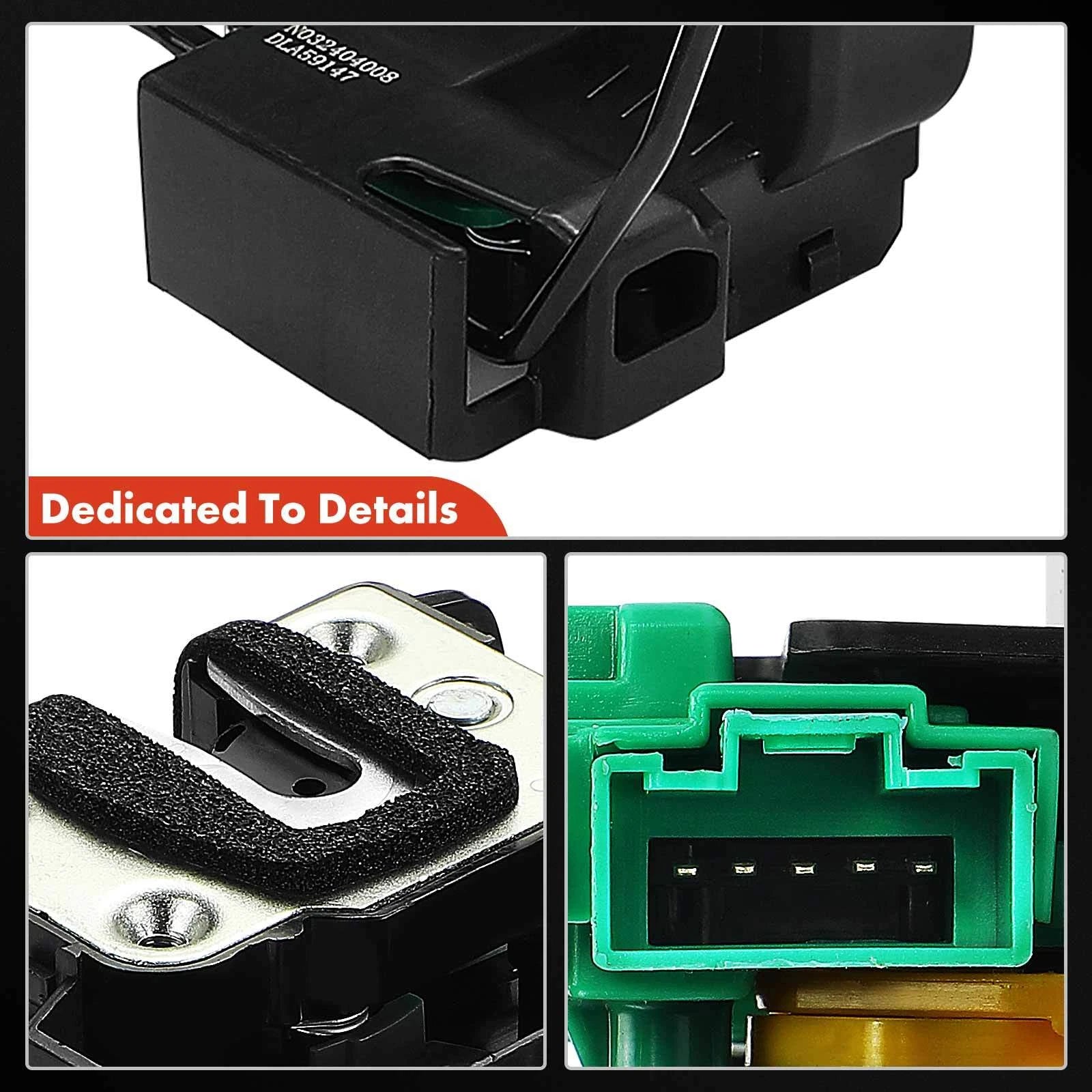 Rear Left Driver Door Lock Actuator 814101R030 for Hyundai Accent 2012-2017 1.6L