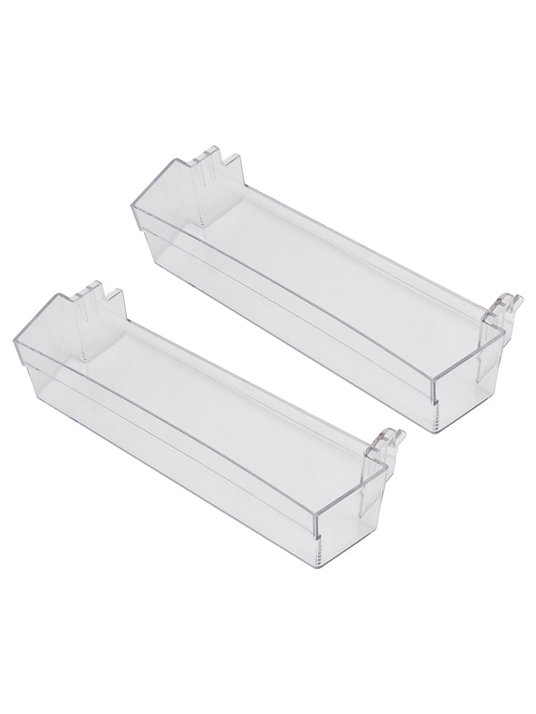 Dometic Caravan 2PCS Fridge Shelf Grey Clear Middle Or Top Door Bin 306mm 289072710 Generic