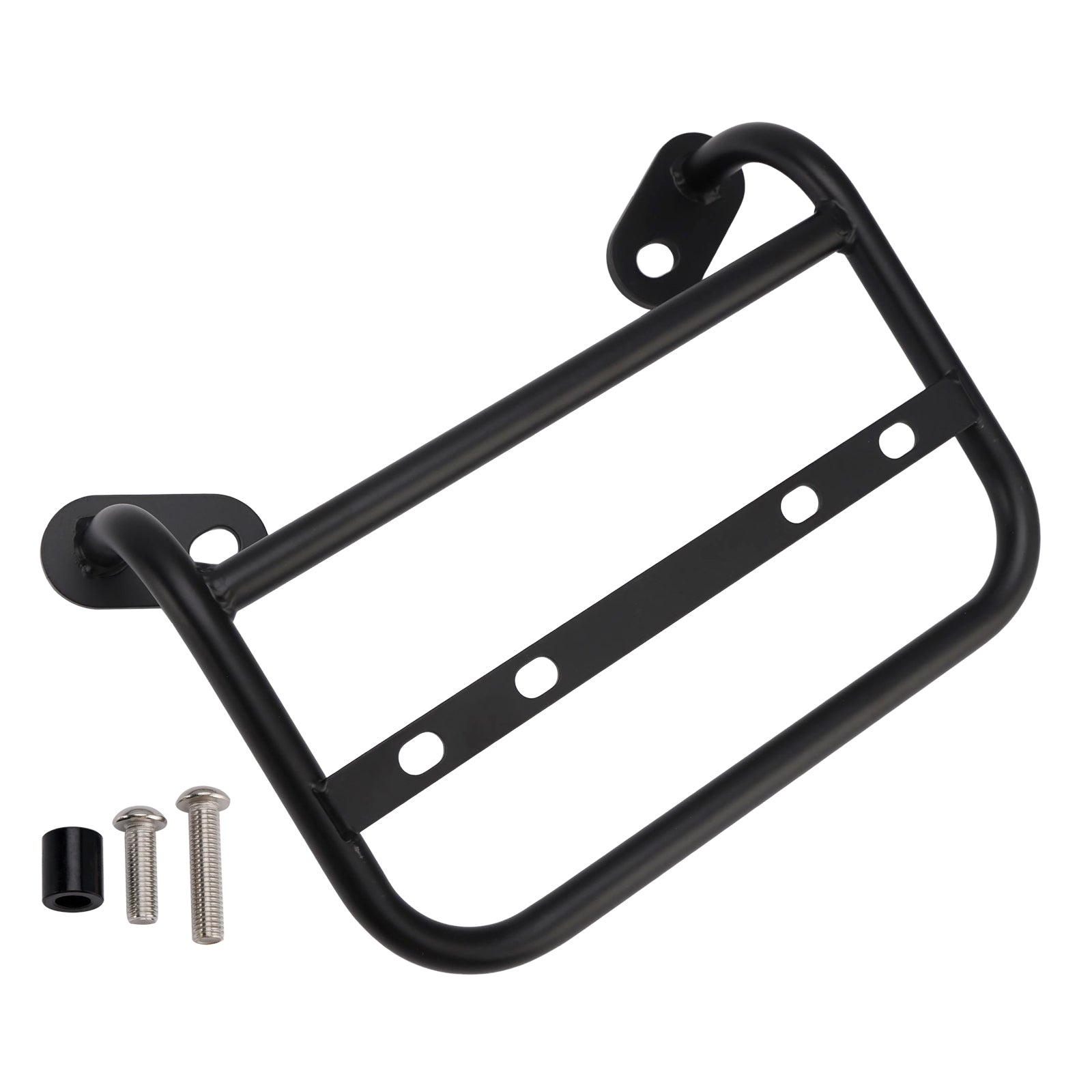 2024-2025 BMW R12 Saddlebag Support Mounting Bracket Racks Black Steel Left+ Right