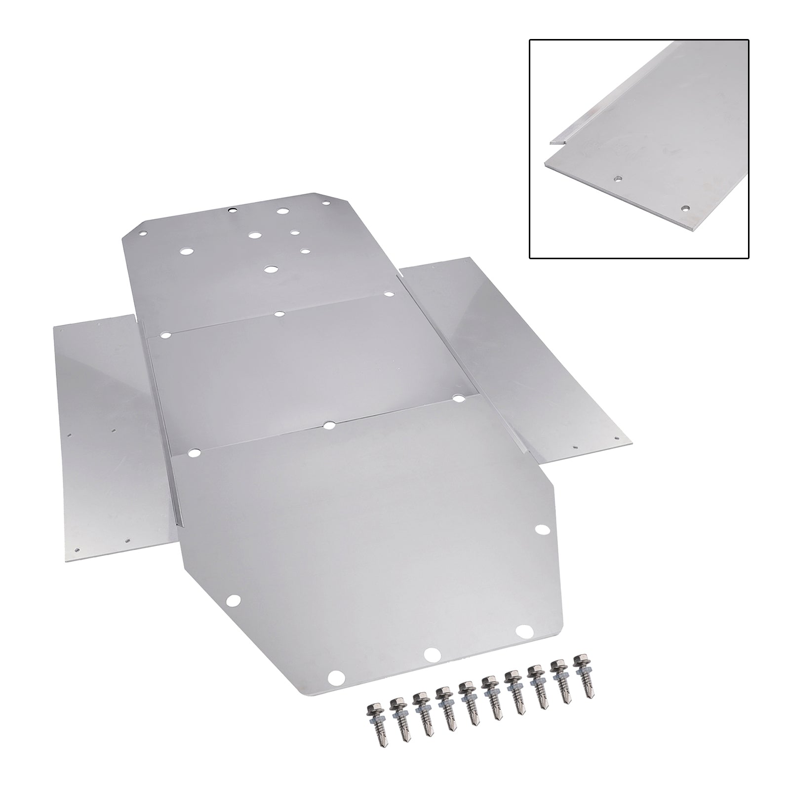 2008-2014 Polaris RZR 800 Aluminum Skid Plate Chassis Protector