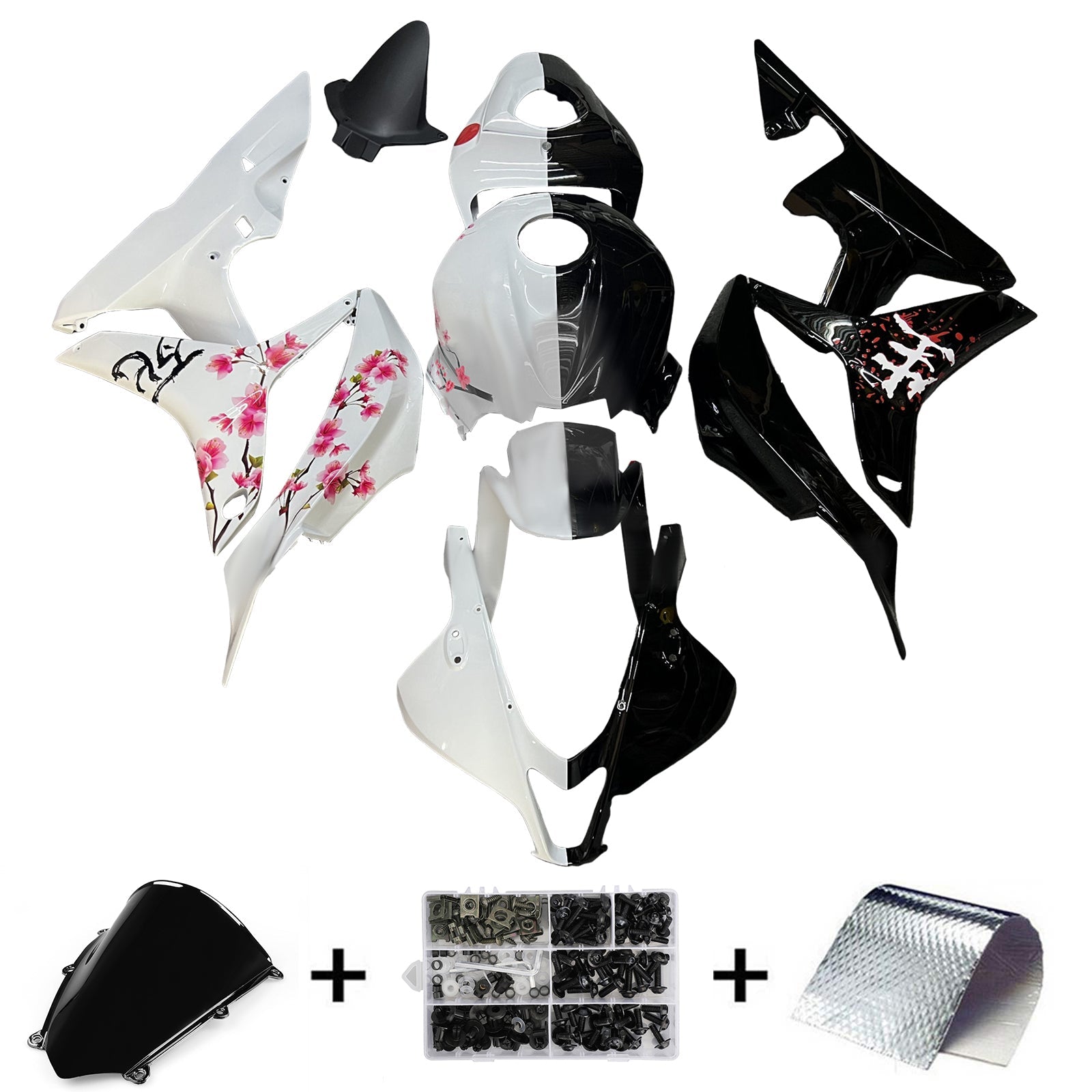 Injection Fairing Kit Bodywork Plastic ABS For Honda CBR600RR 2007-2008 F5