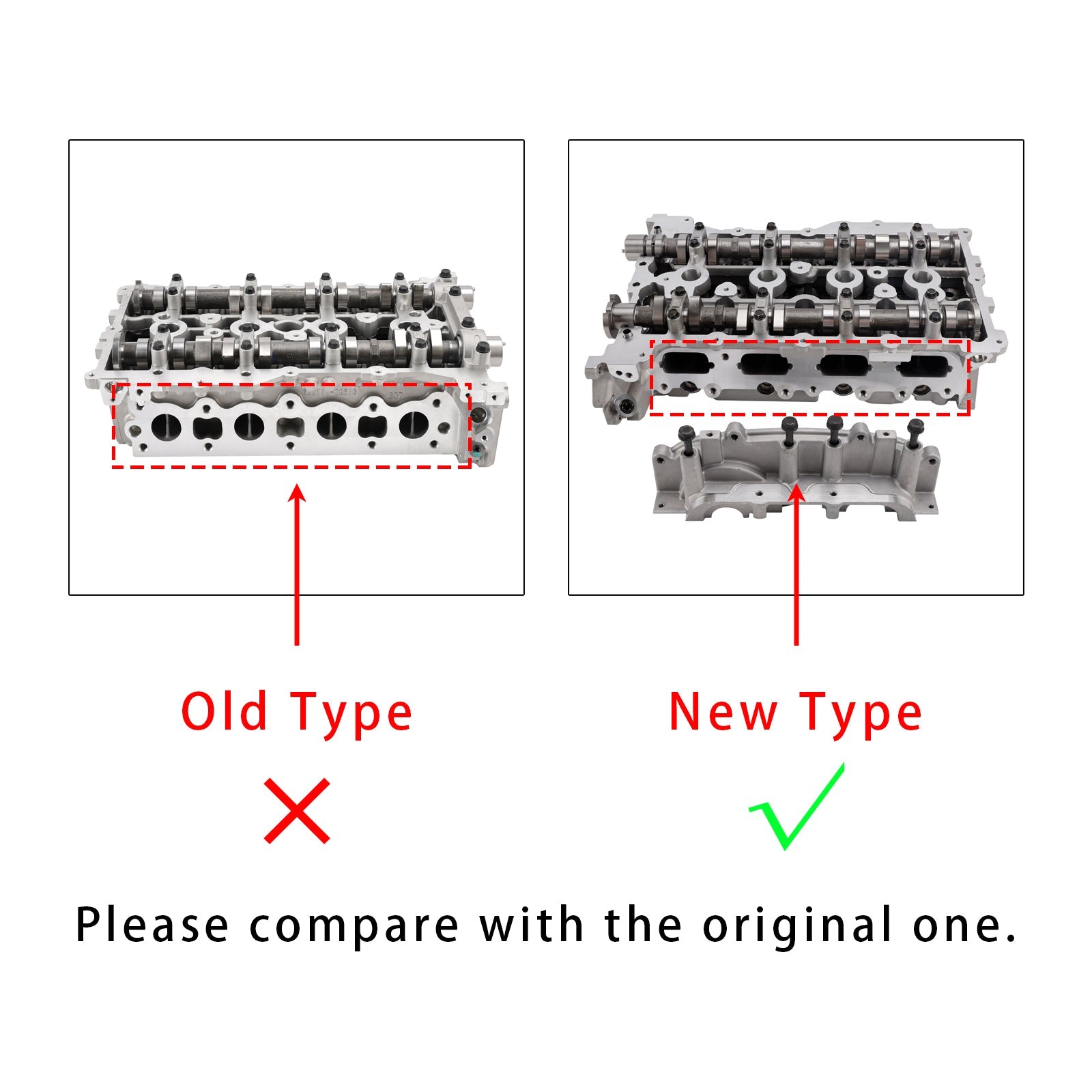 2011-2014 Hyundai Azera G4KJ Cylinder Head Assembly 221112G510 221112G560