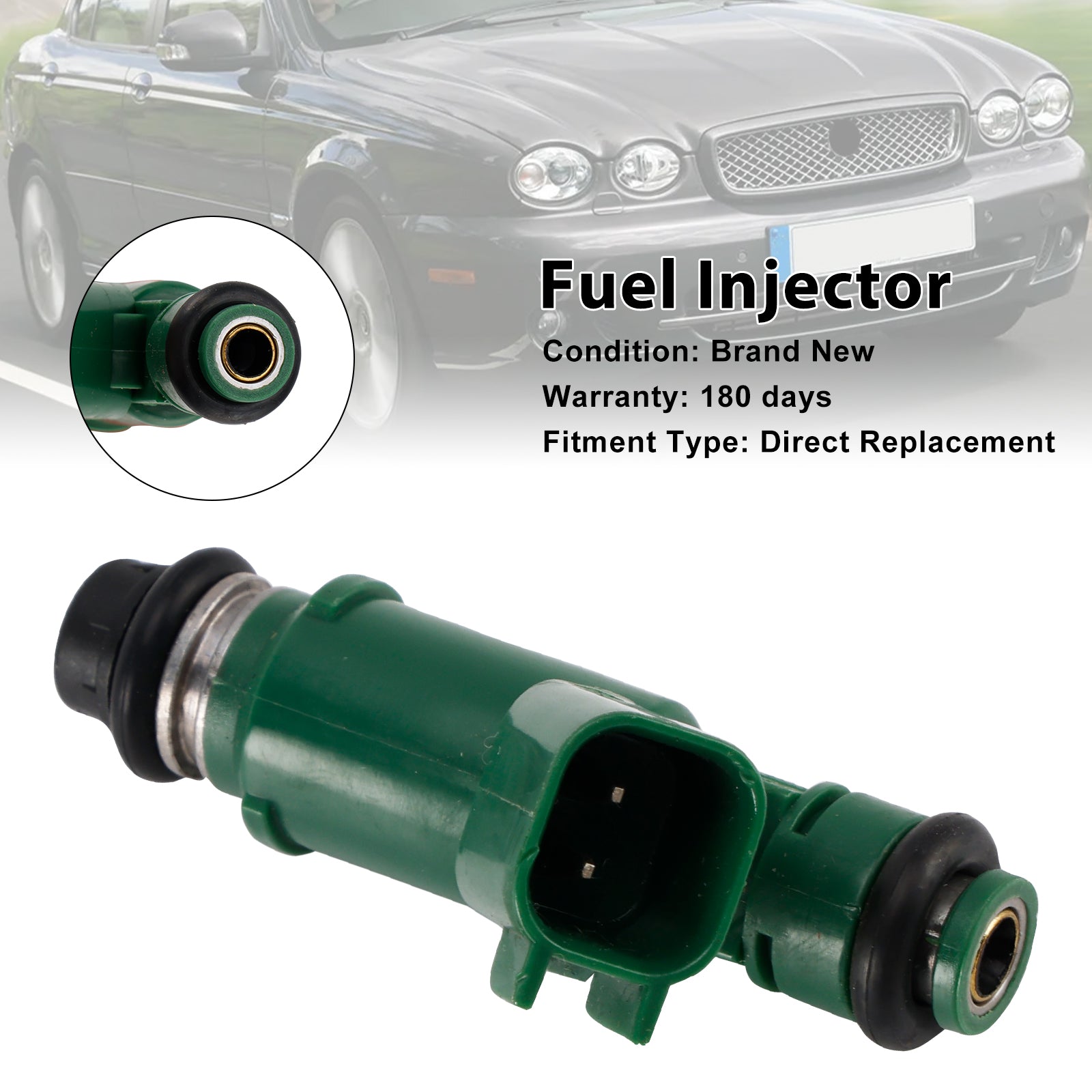 2002-2008 Jaguar X-Type 3.0L V6 2.5L 1PCS Fuel Injector 1X43-AB 1955004011