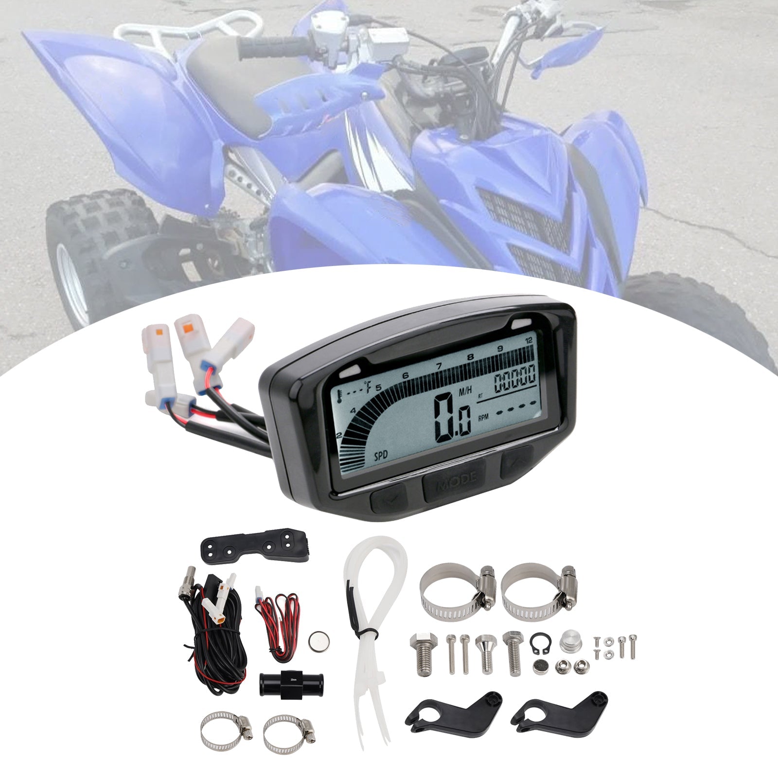 2007-2013 KAWASAKI KFX 450 Speedometer Odometer Tachometer Digital Lcd