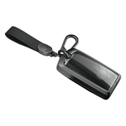 Aluminum Alloy TPU Black Car Key Case Cover With Buckle For Mazda CX-4 CX-5
