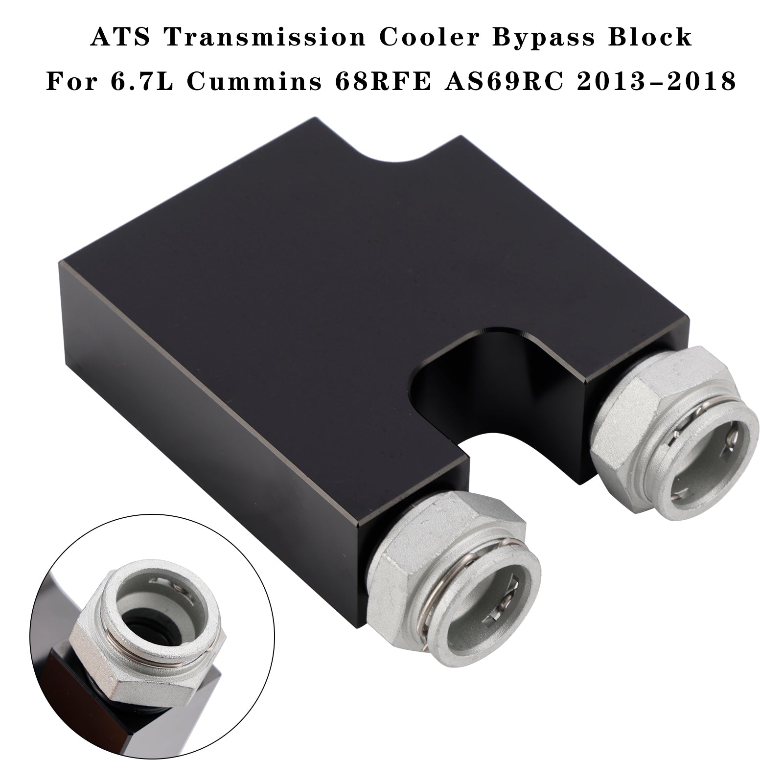 2003-2012 Dodge HEMI Aisin 545RFE 65RFE or 66RFE Transmissions Cooler Bypass Block 3100052392 68186711AA