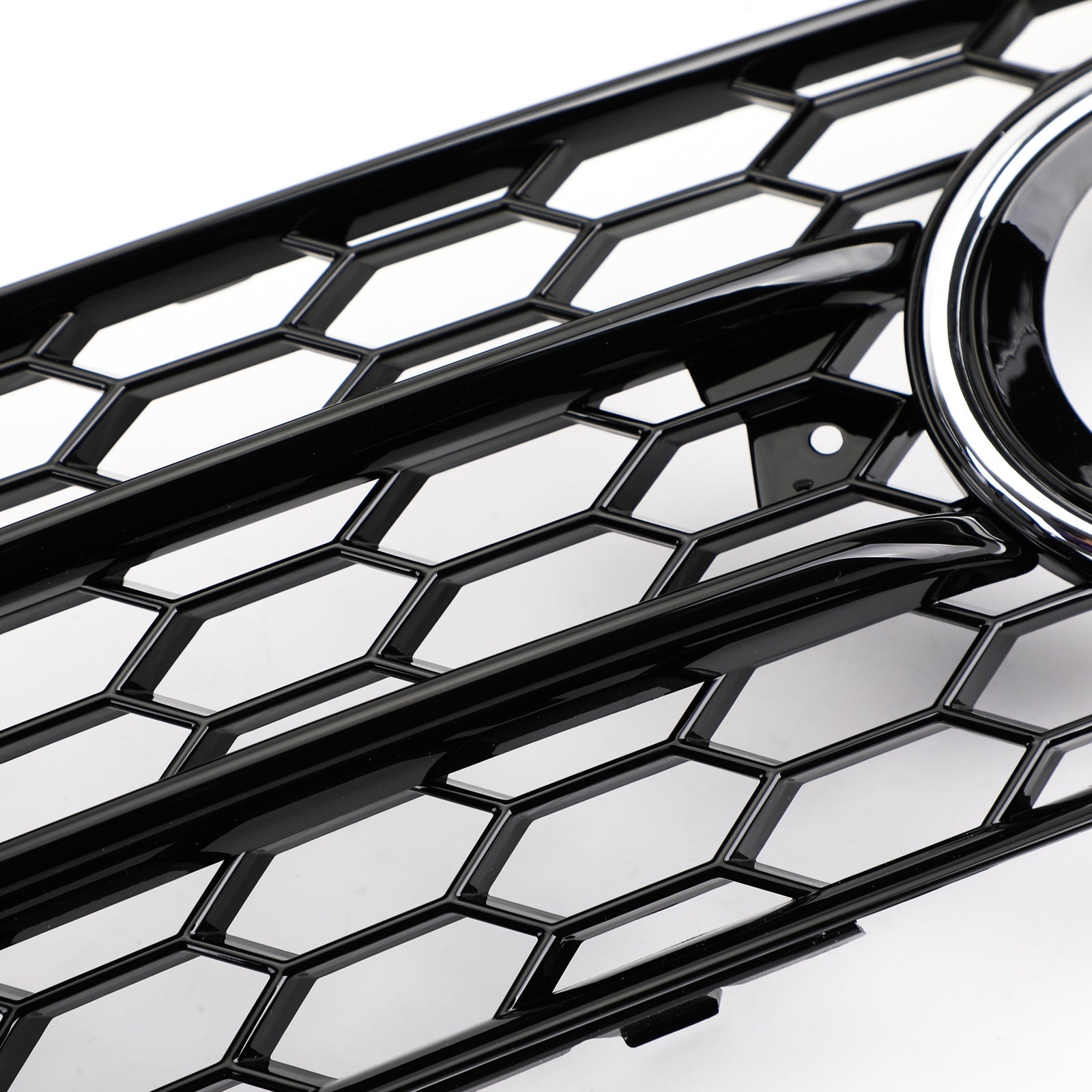 Audi S4 2008-2012 Honeycomb Style Fog Light Grill Replacement Grille Bumper