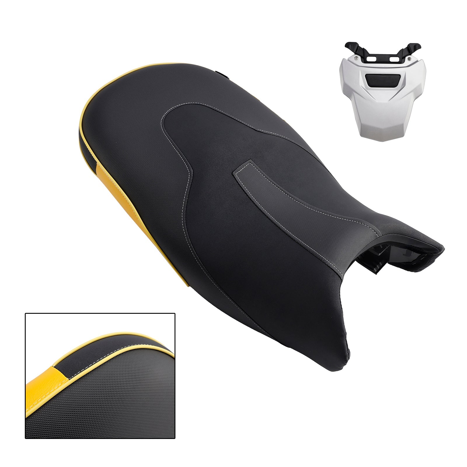 2018-2023 BMW R1250GS/ADV Replace Front Rear Driver Passenger Seat Yellow