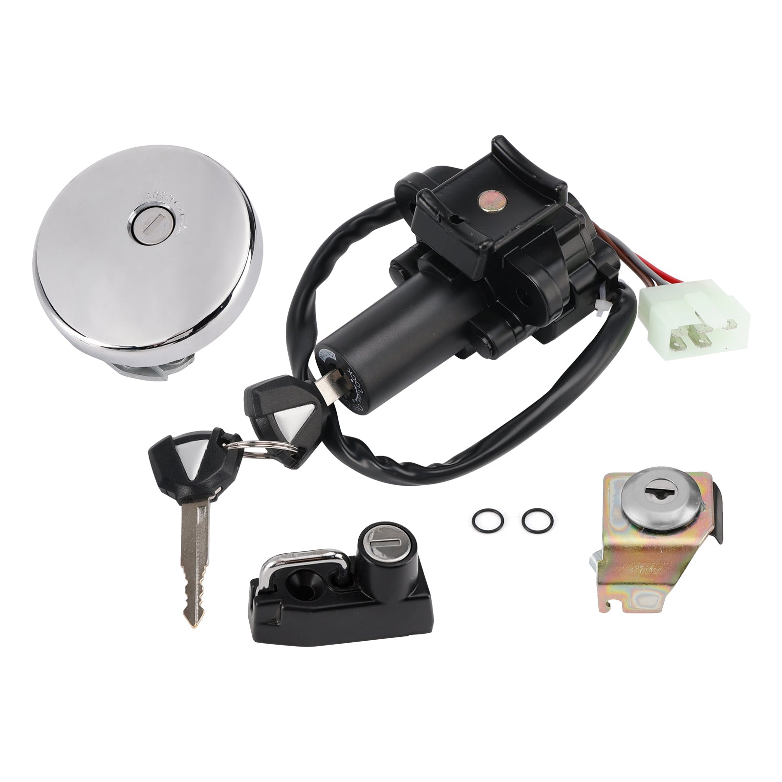 2019-2025 Kawasaki W800 Ignition Switch Lock Set 27048-5311 51049-0003