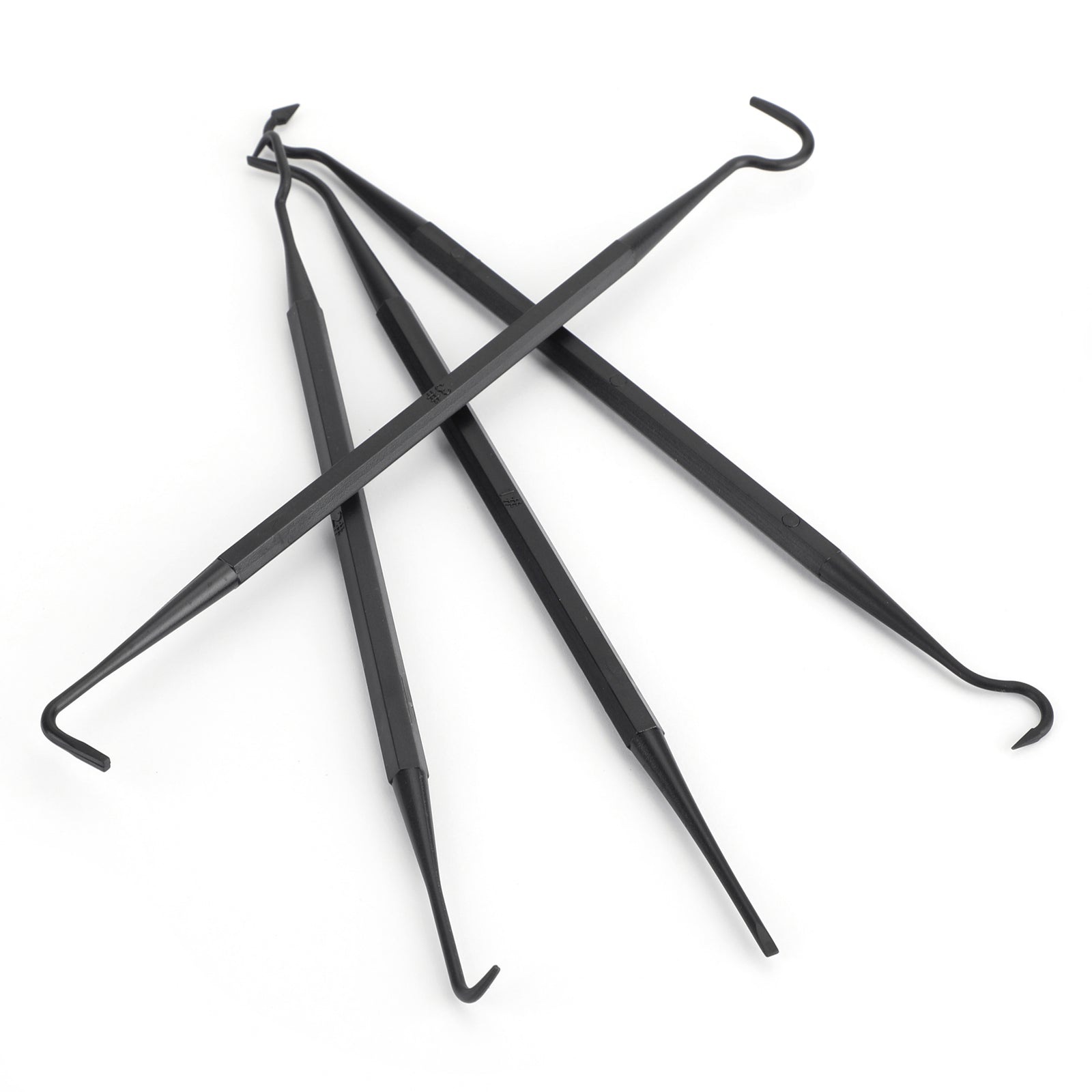 24Pcs Nylon Picks Tools Rifle Pistol Clean Tool 6 Sets Gun Cleaning Kit