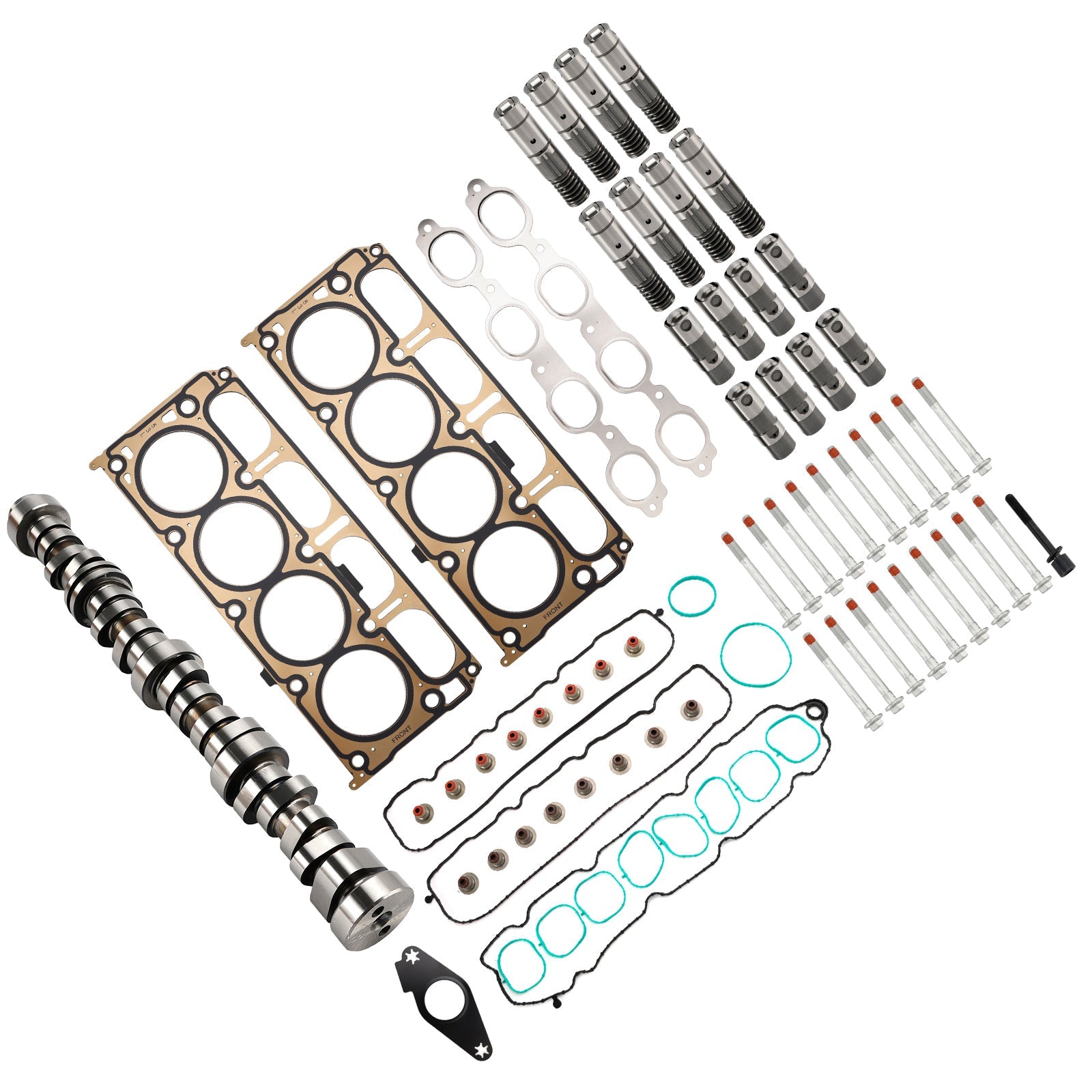 2014-2022 for Chevy 5.3L L82 L83 L84 L8B AFM Camshaft Cam Lifters Kit 12619823 12619820
