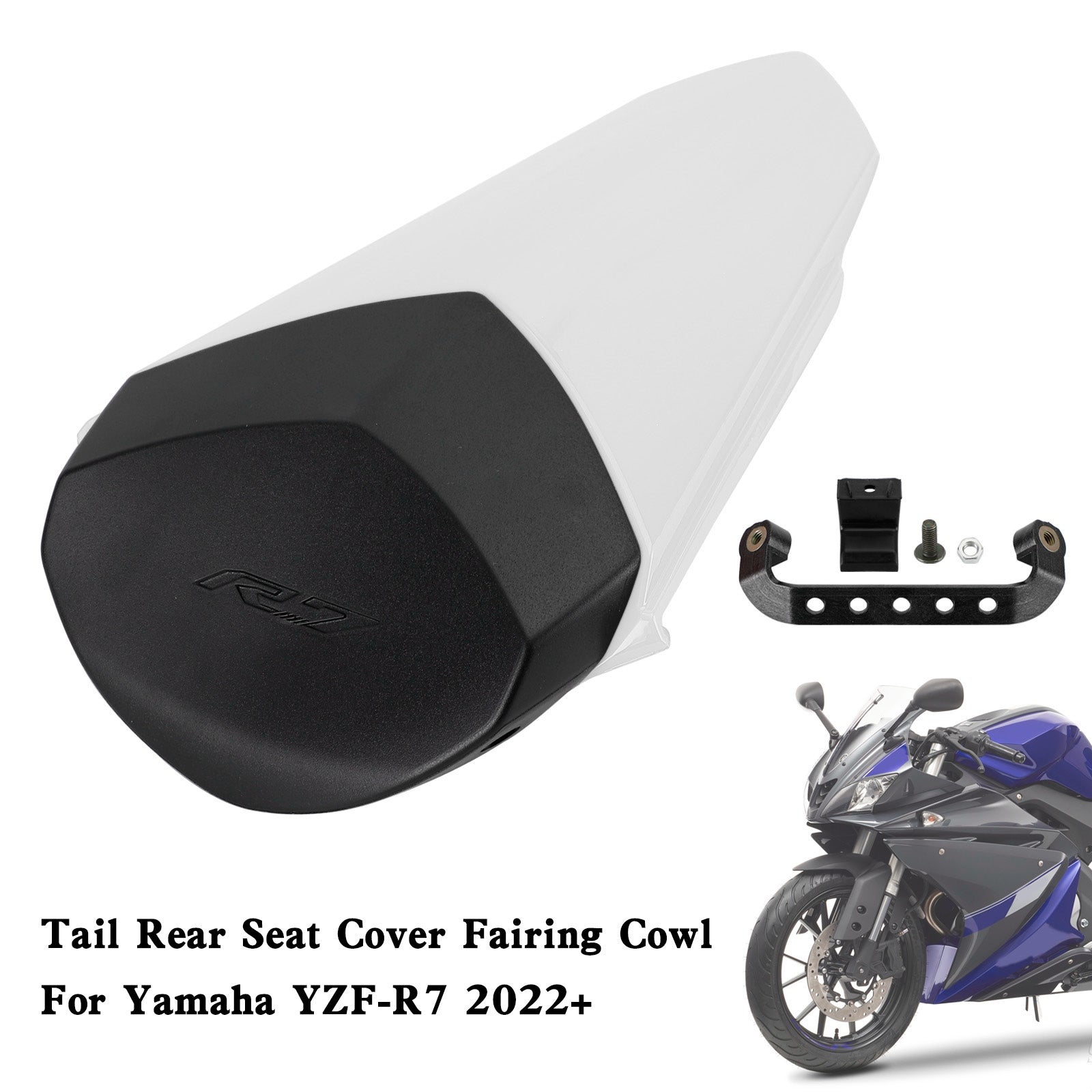 2022-2023 YAMAHA YZF-R7 YZF R7 Tail Rear Seat Cover Fairing Cowl