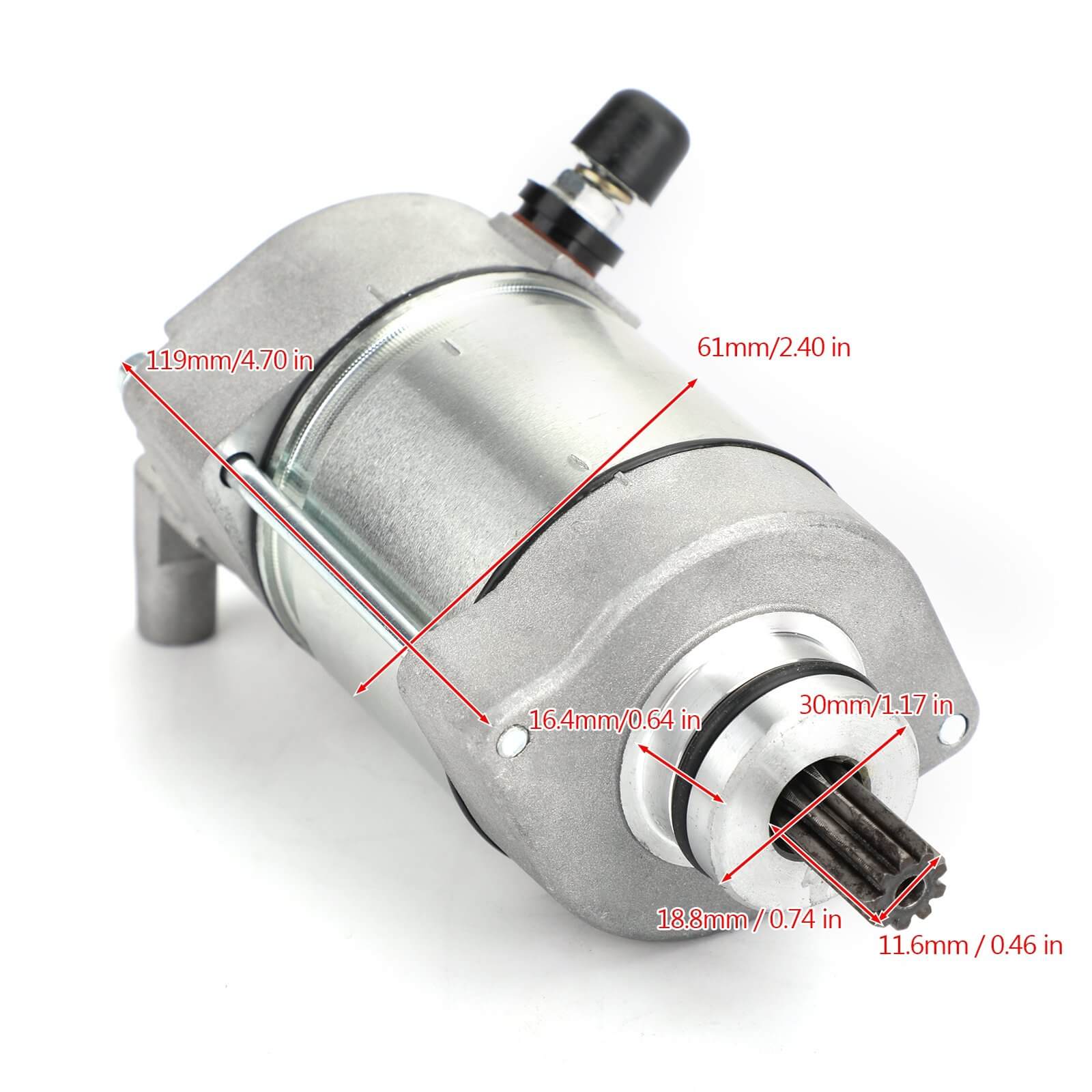 2004-2006 Yamaha YZF-R1 R1 50th Anniversary Edition Replacement Motor Starter 5VY-81890-00 5VY-81890-01