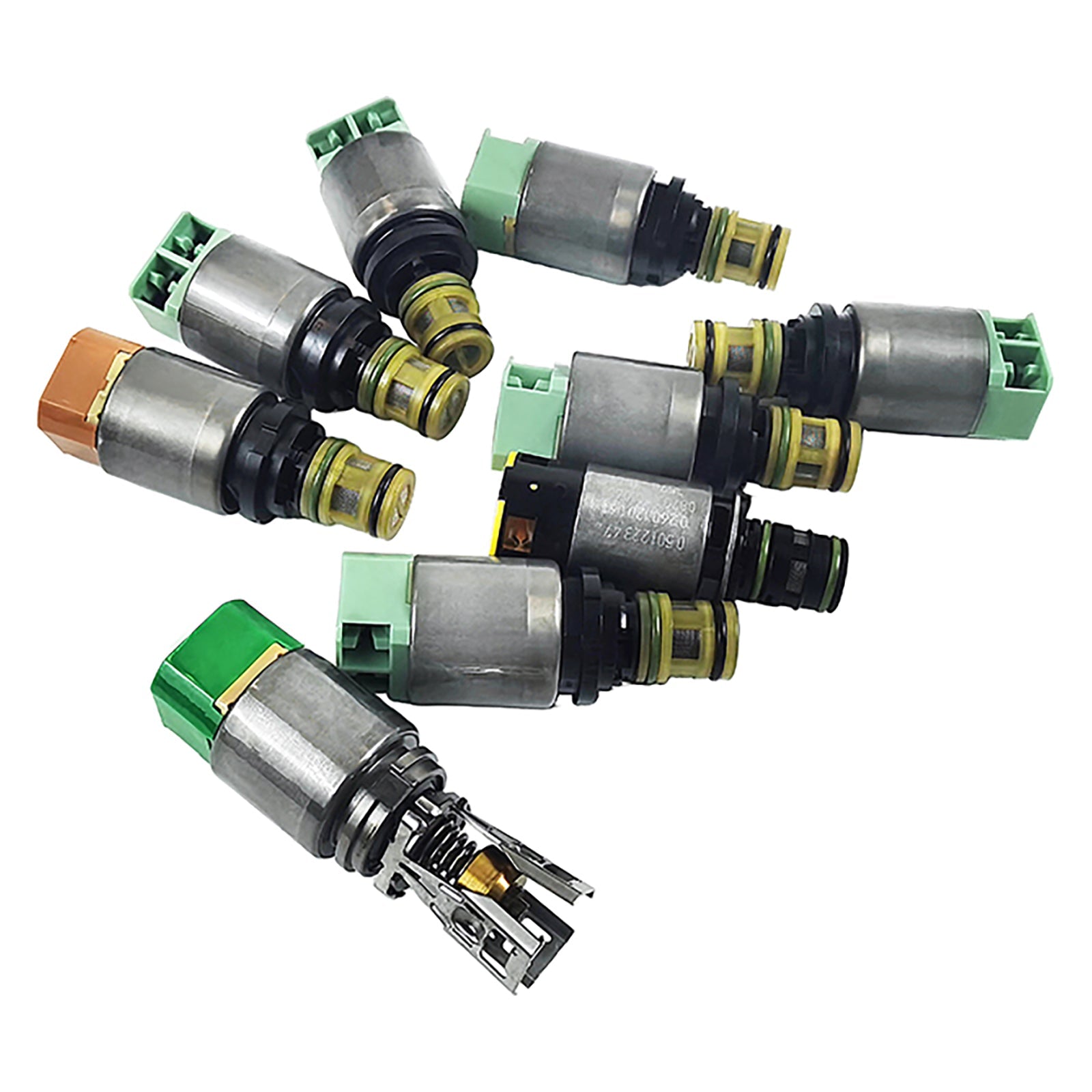 9PCS 8HP51 GA8X51CZ 8X51 8L51 8-Speed Transmission Solenoid Kit For BMW