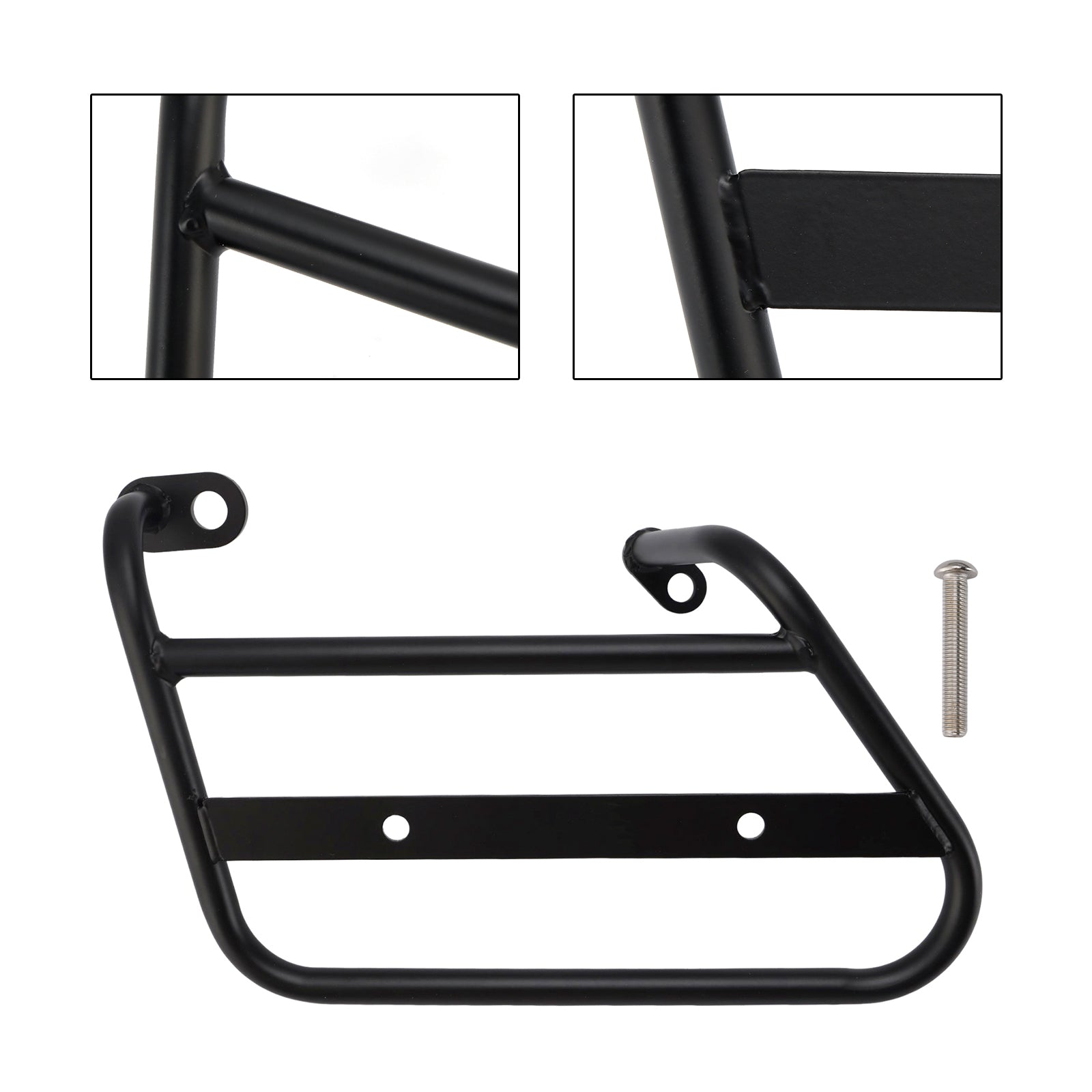 2019-2025 Honda Super Cub C125 Luggage Rack Side Saddle Bag Mount Bracket Left+Right