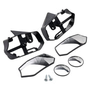 2023 2024 YAMAHA XMAX 300 v2 REAR VIEW SIDE MIRROR PAIR SERGEANT STYLE