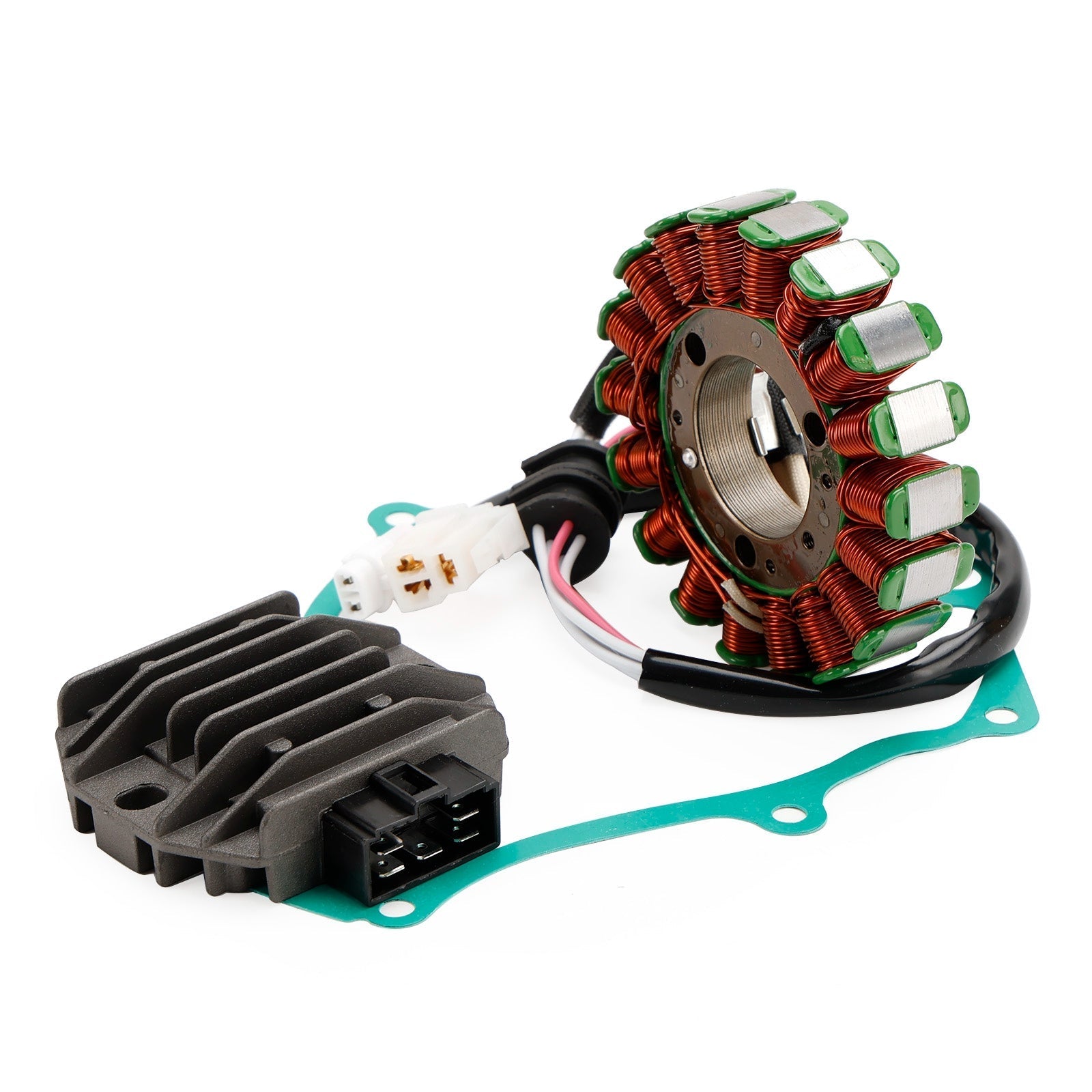2010-2013 Yamaha YZF-R 125 YZF-R125 Magneto Stator + Voltage Rectifier + Gasket 5D7-H1410-00 4HM-H1960-00